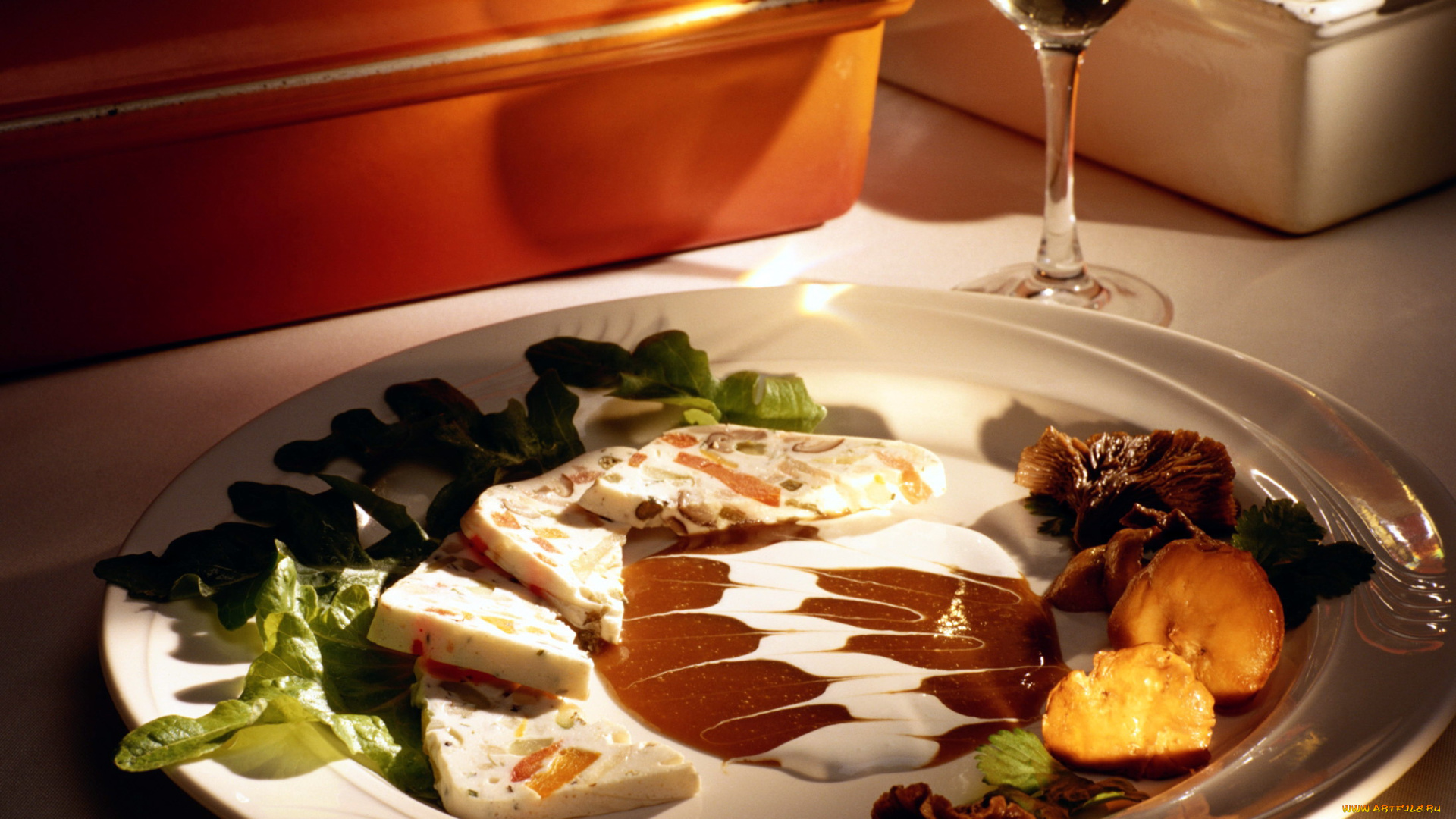 еда, салаты, , закуски, лисички, рулет, закуска