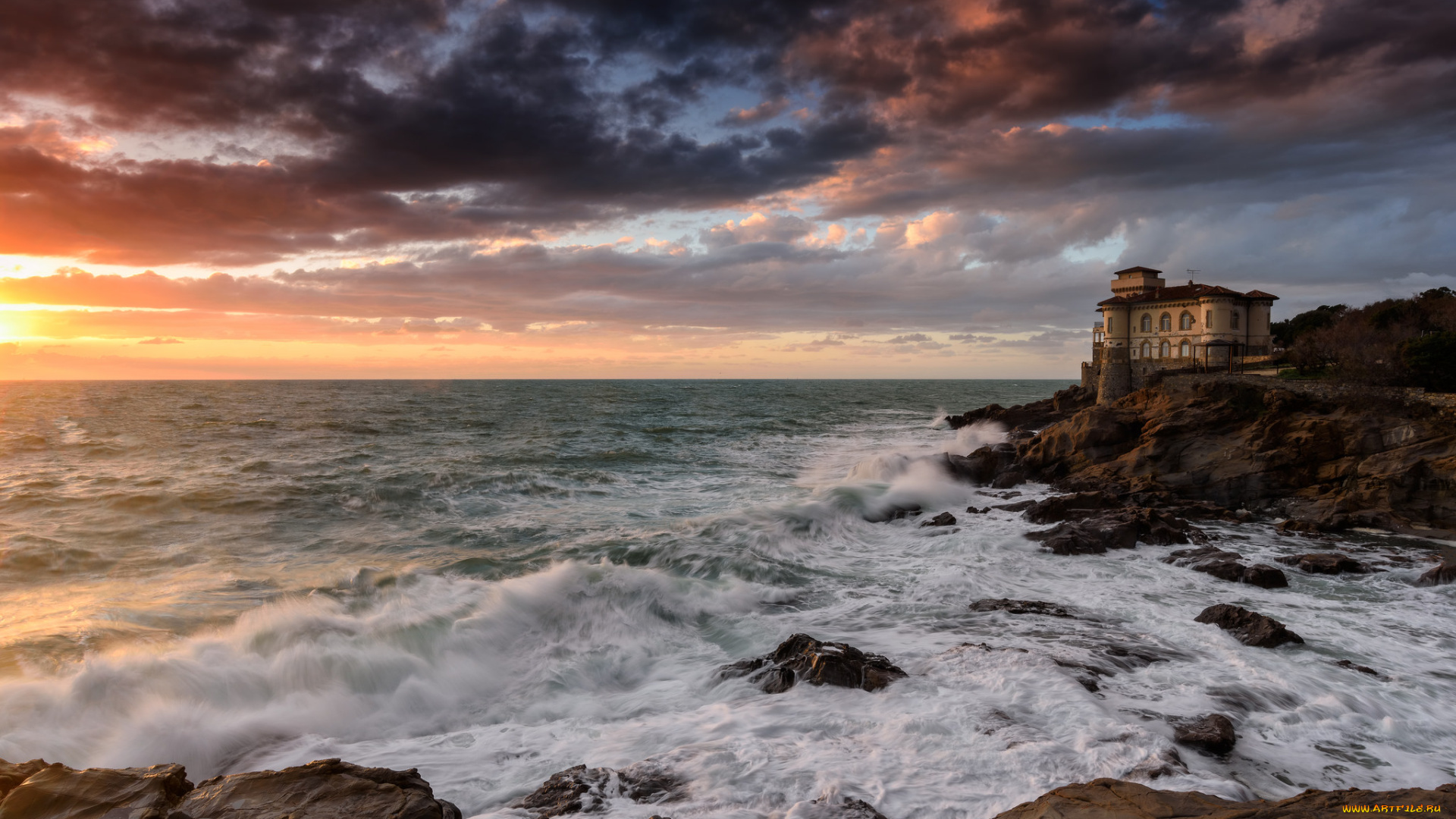 города, -, пейзажи, отель