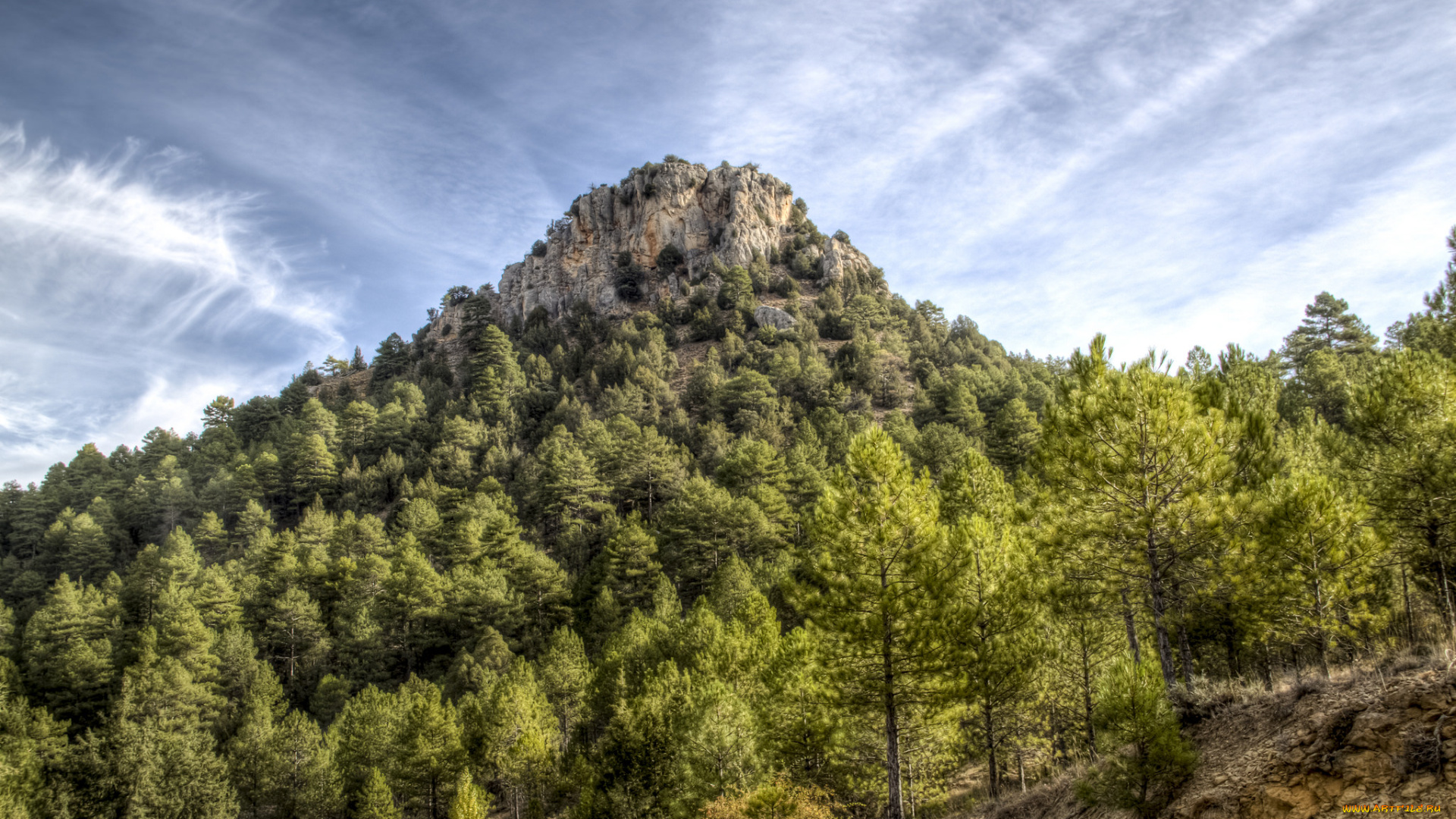 природа, горы, скалы