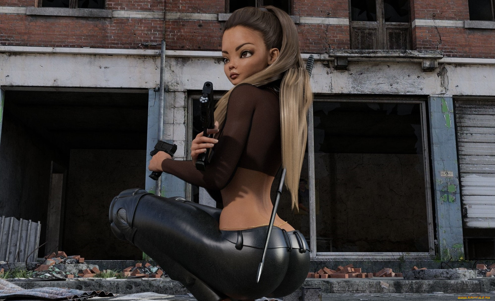 3д, графика, люди, , people, девушка, взгляд, фон