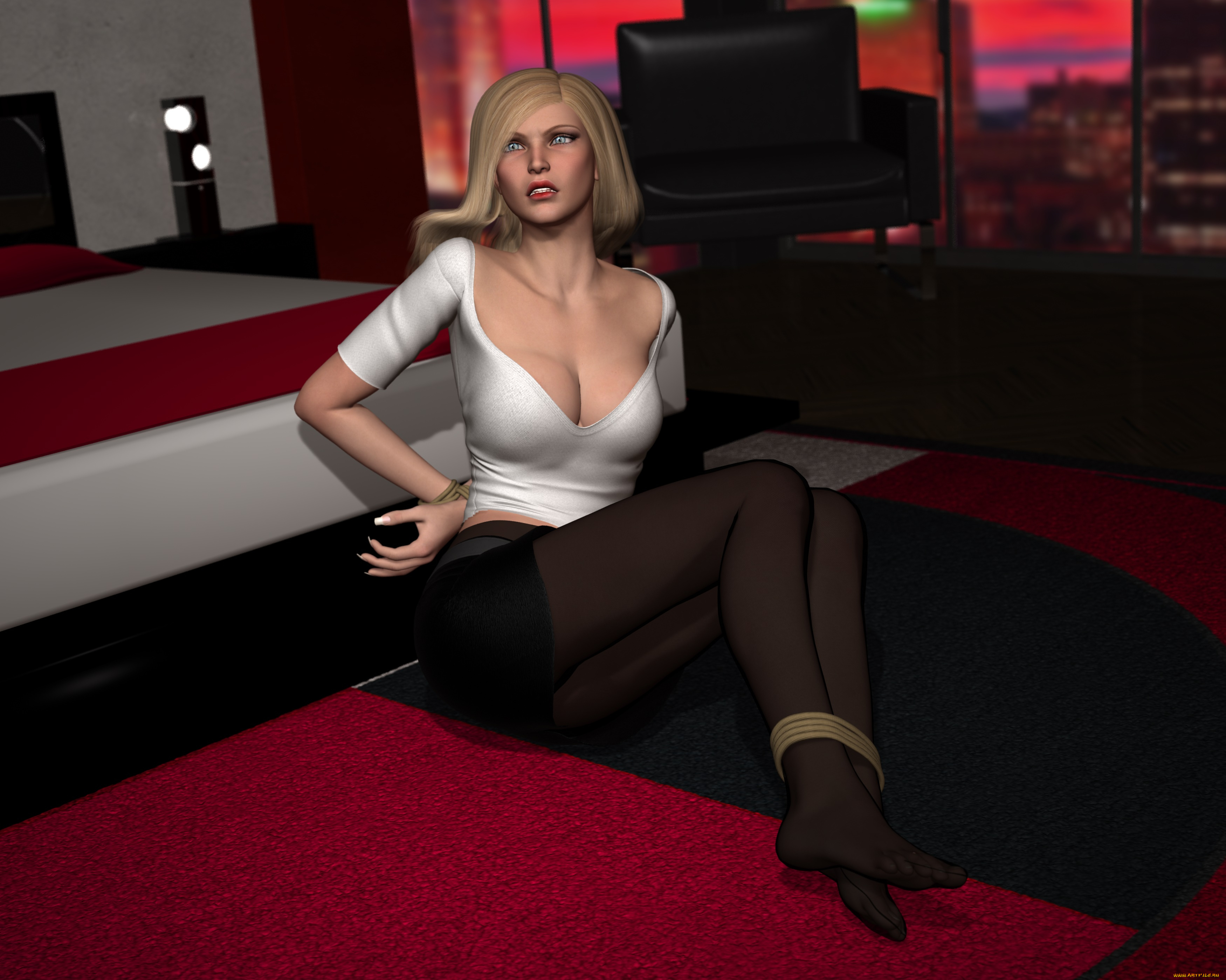 kathy, in, trouble, 3д, графика, фантазия, , fantasy, девушка, взгляд, фон