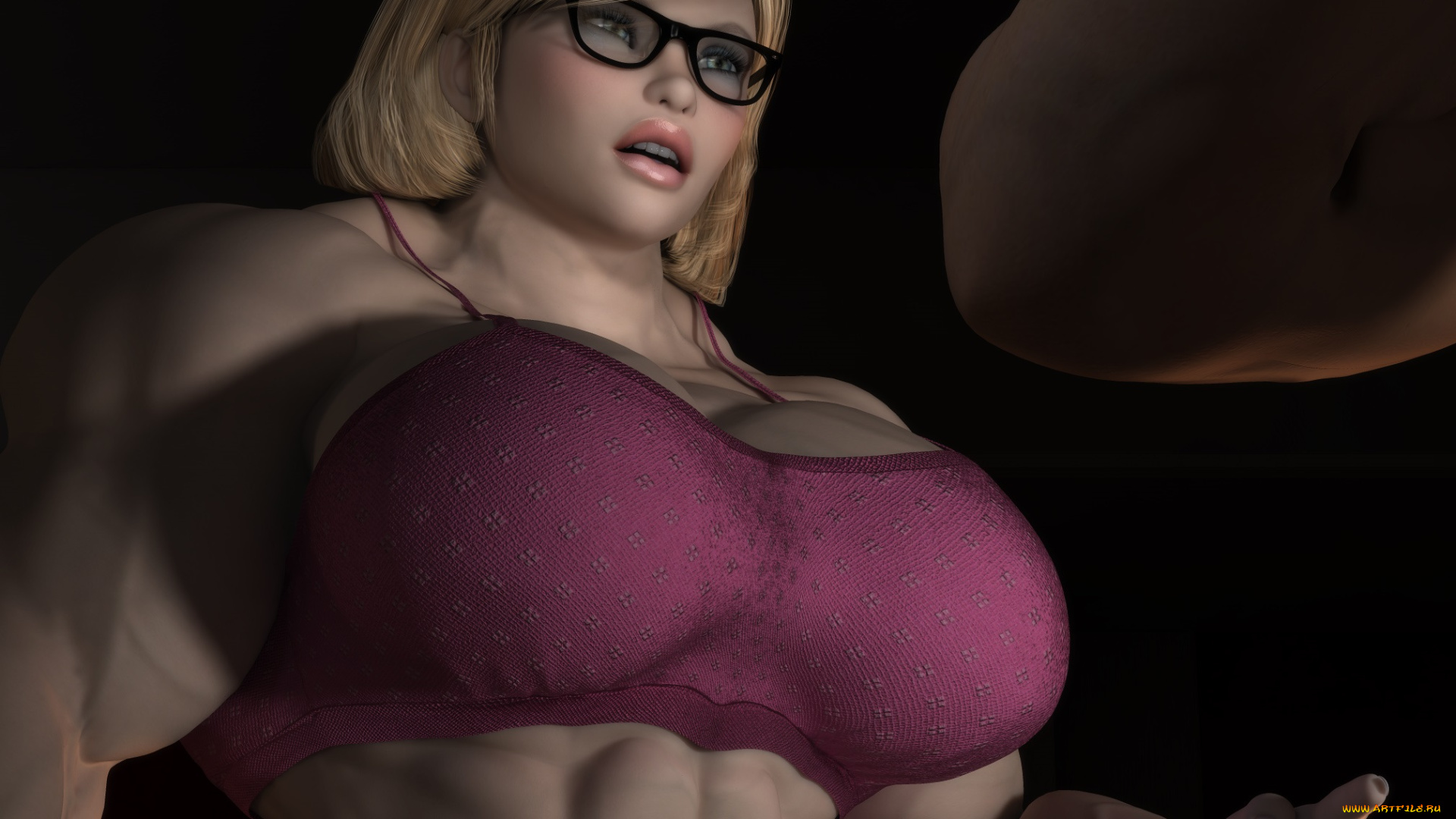 3д, графика, люди, , people, фон, девушка, взгляд