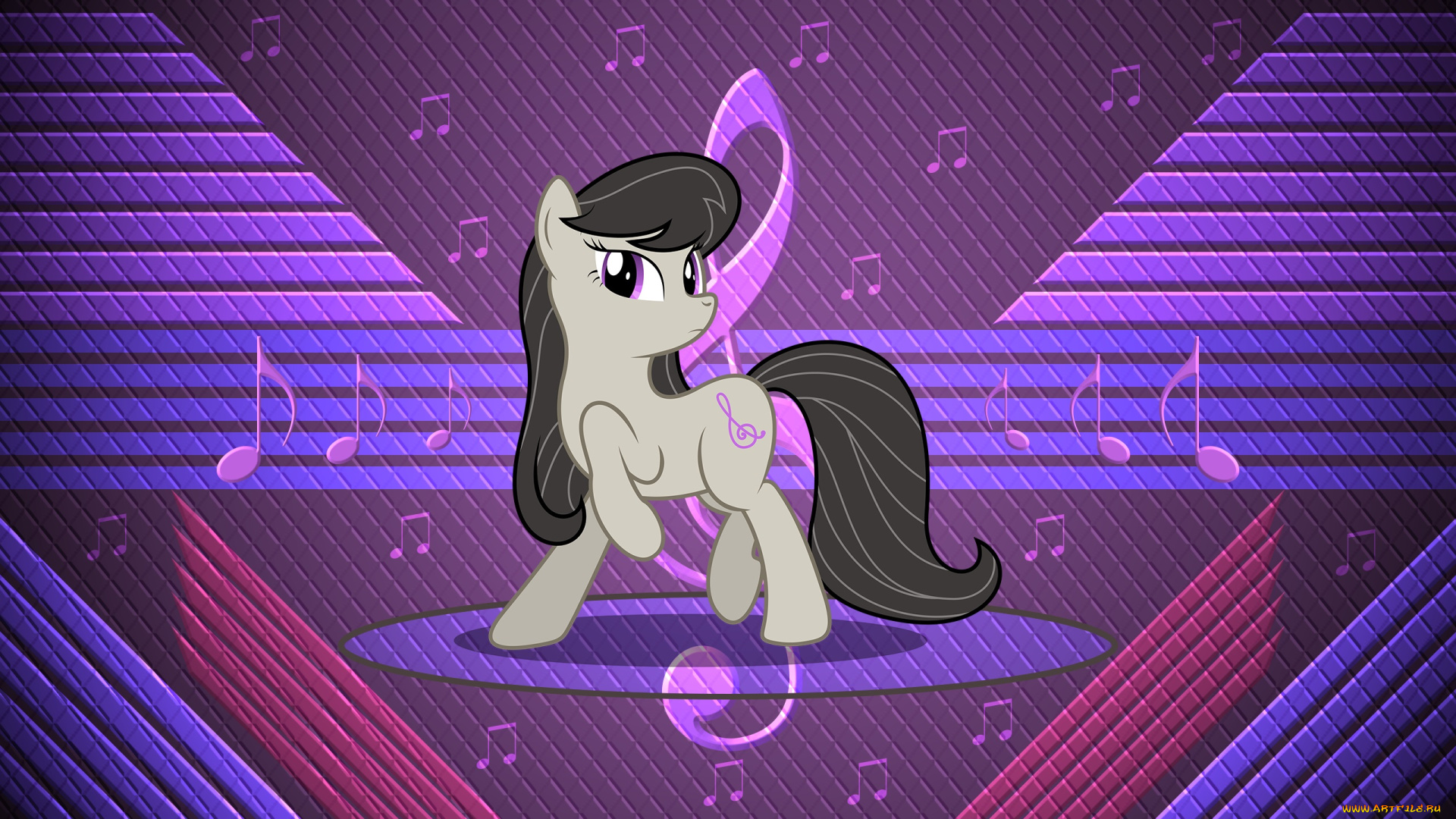 мультфильмы, my, little, pony, пони, фон