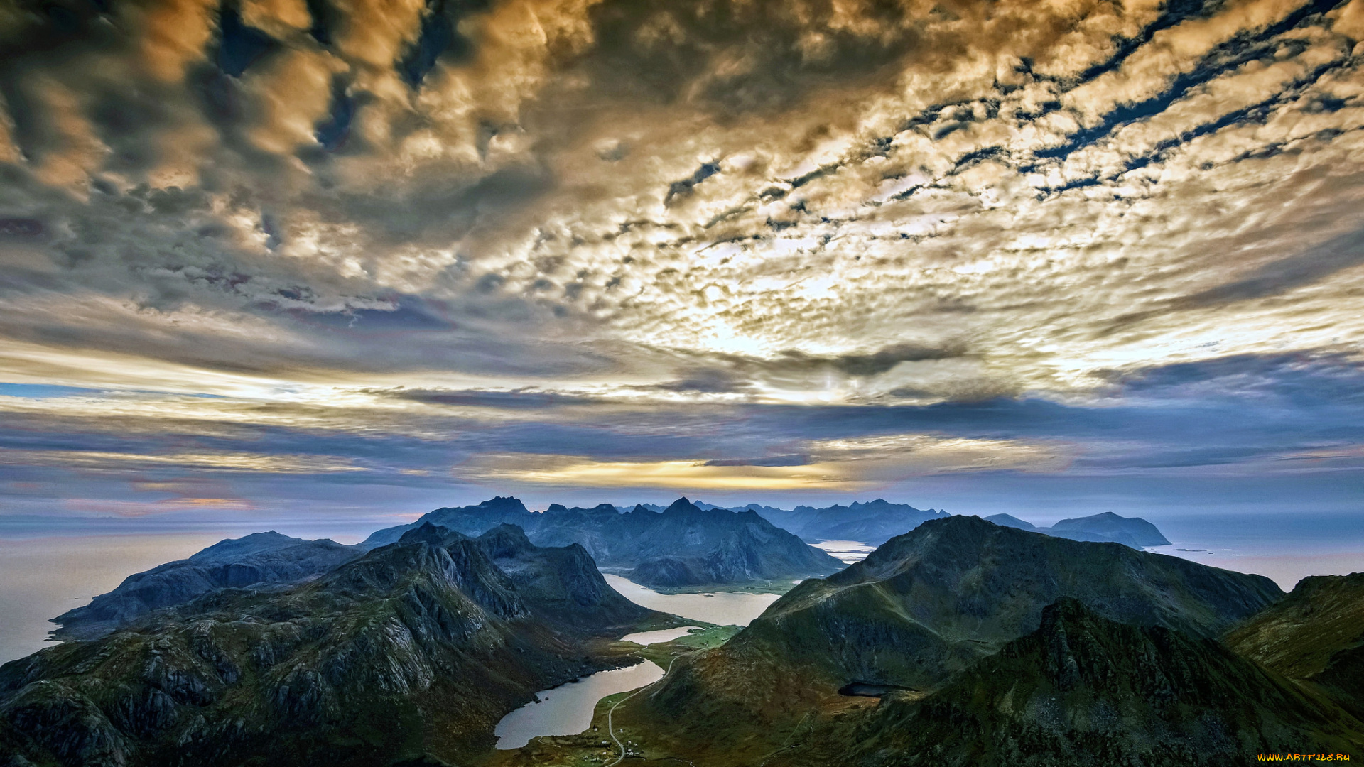 природа, облака, простор