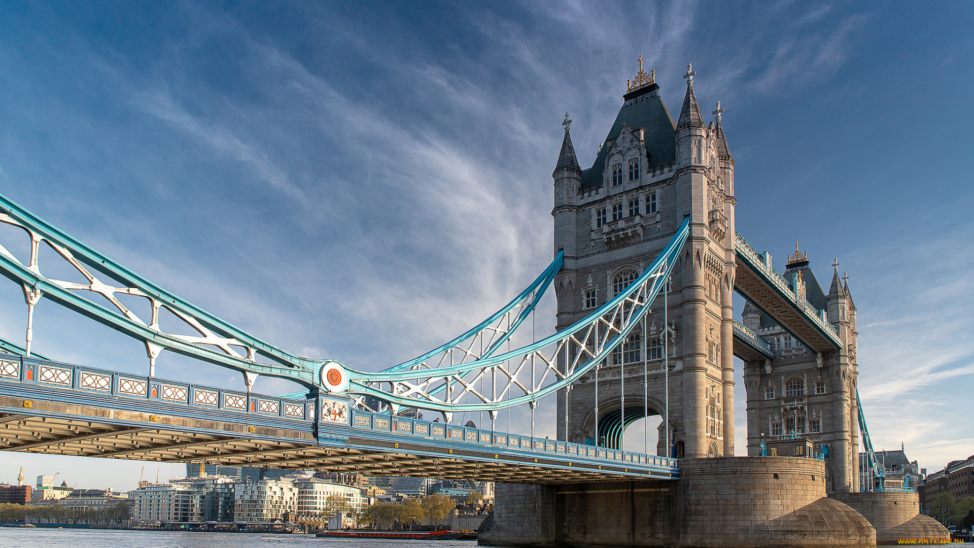 tower, bridge, london, города, лондон, , великобритания, простор