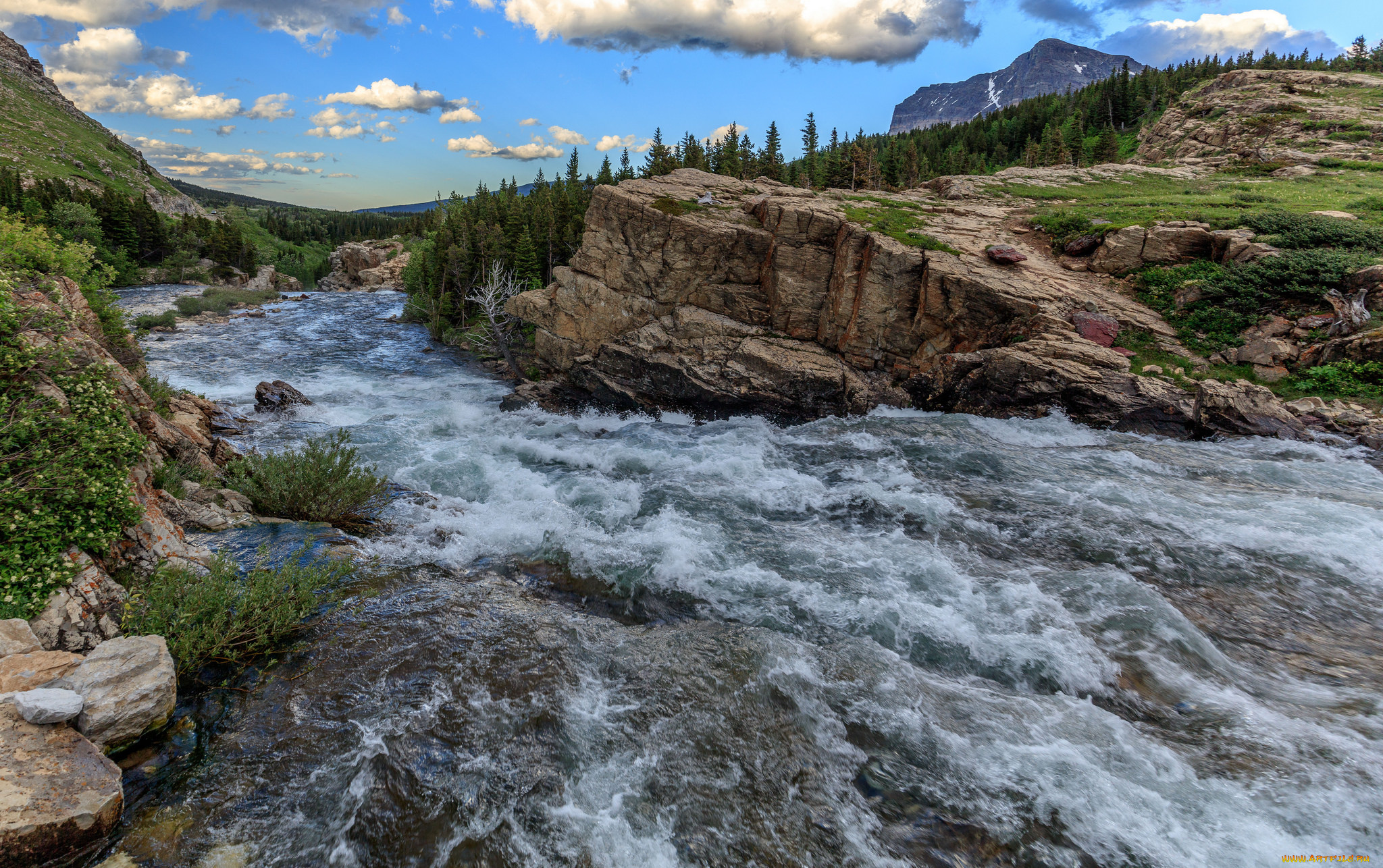 природа, реки, озера, простор