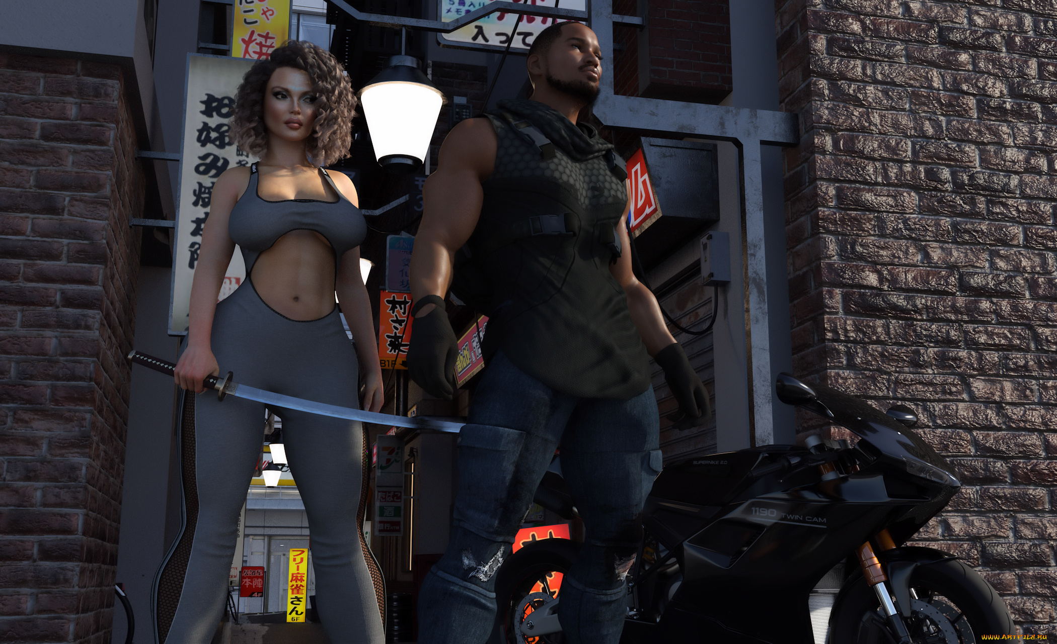 3д, графика, люди, , people, взгляд, фон, девушка