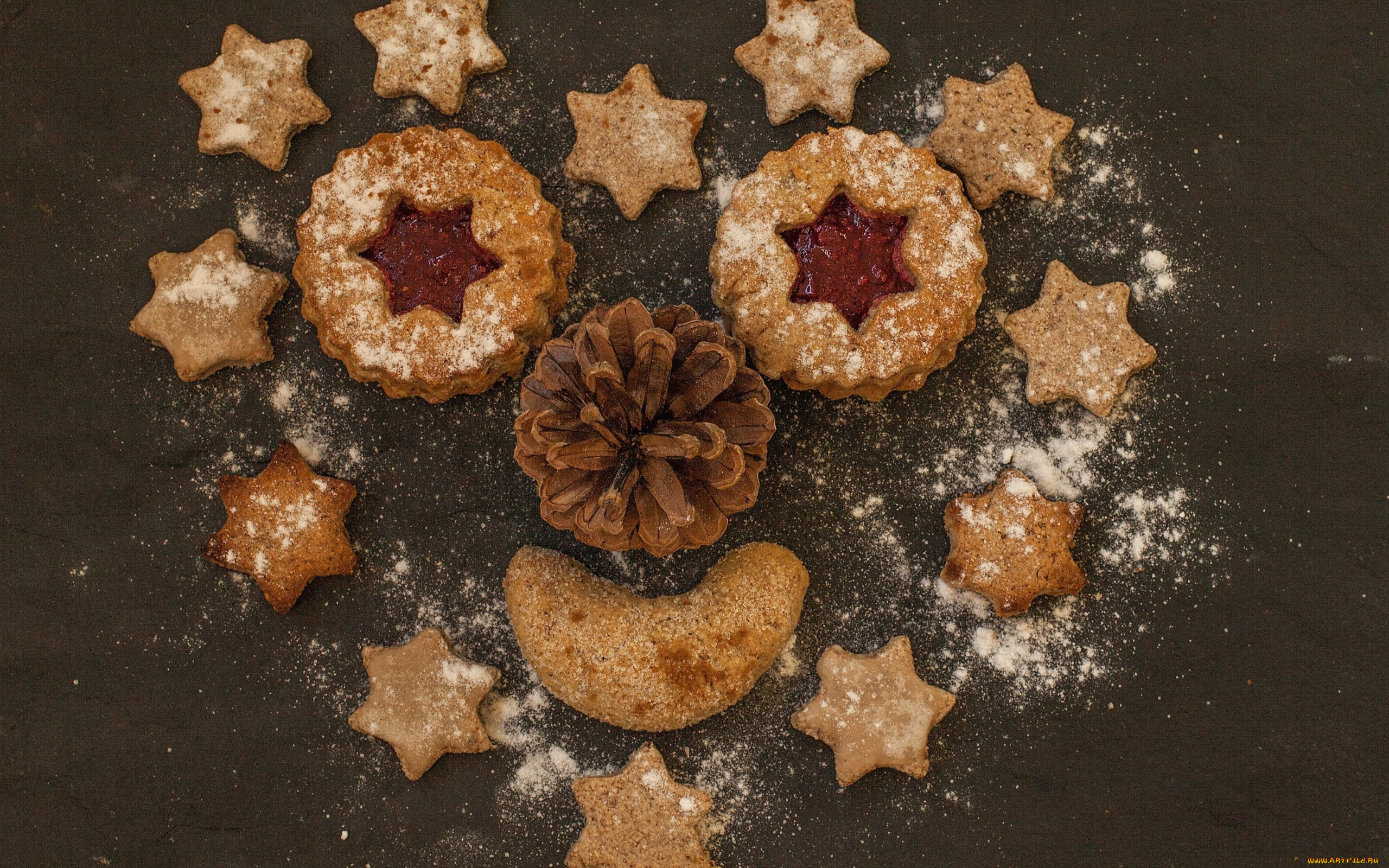 еда, пирожные, , кексы, , печенье, печенья