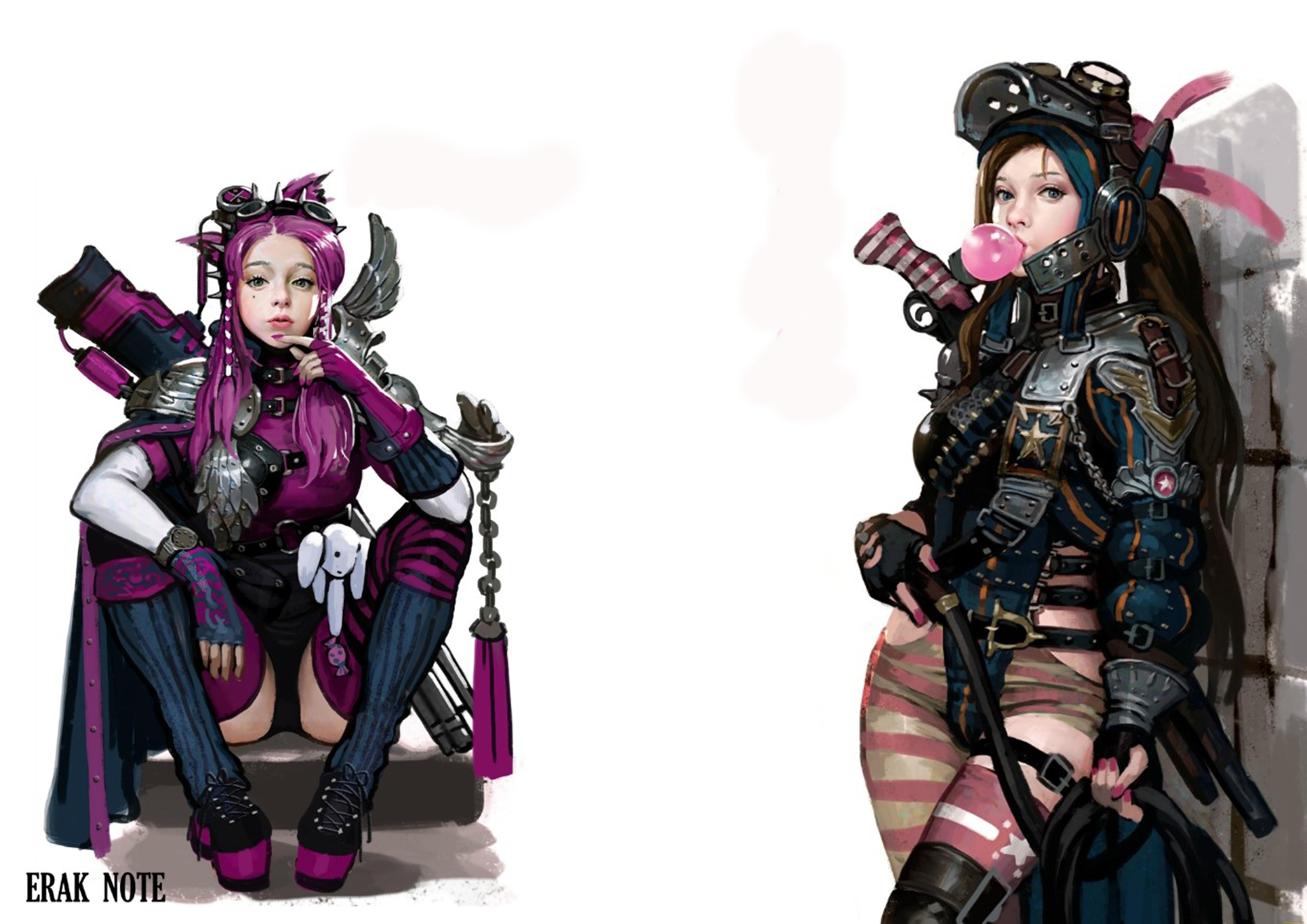 punkgirl, рисованное, комиксы, picture, girls