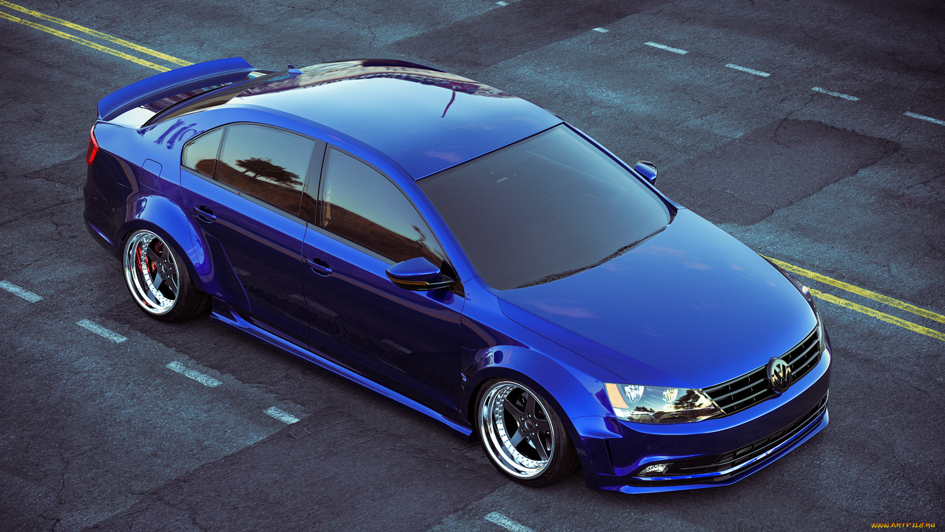 автомобили, 3д, jetta