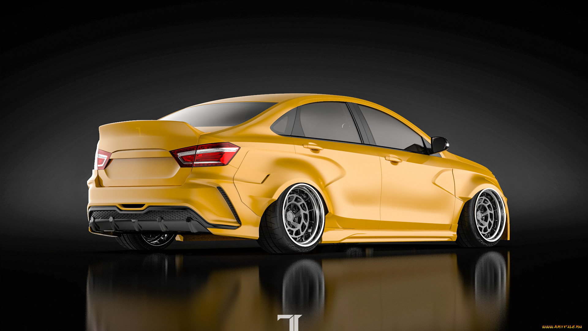 автомобили, 3д, lada