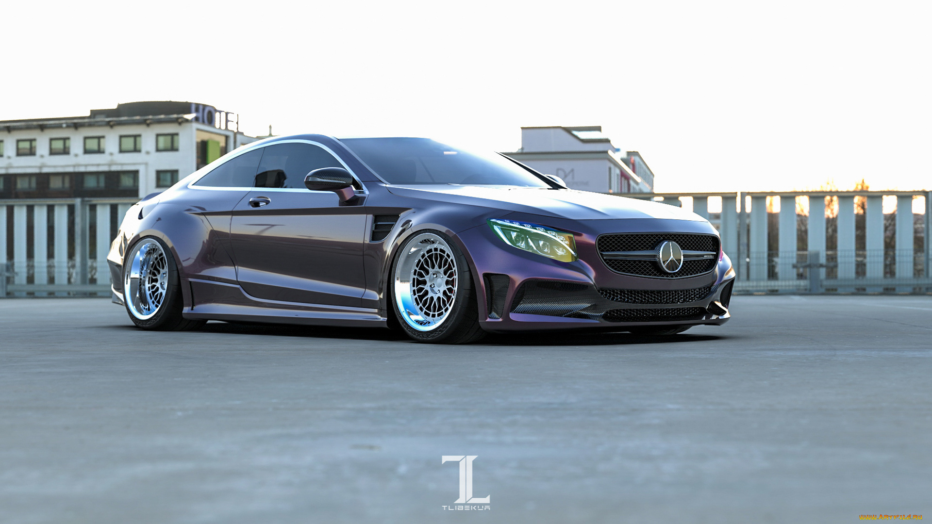 автомобили, 3д, mercedes