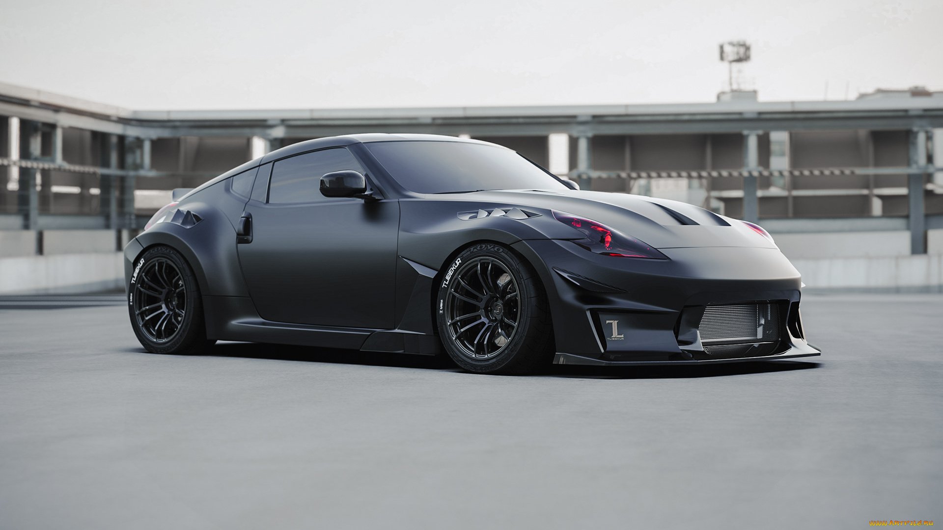 автомобили, 3д, nissan