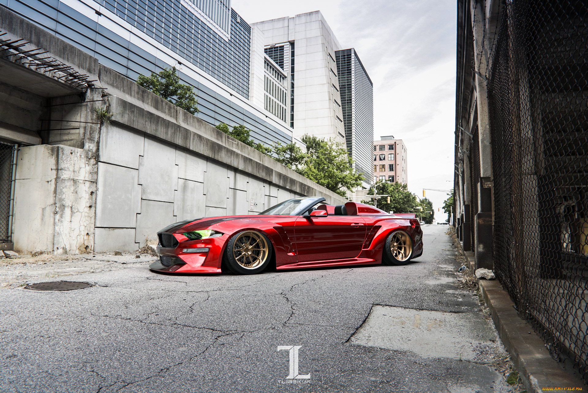 автомобили, 3д, mustang