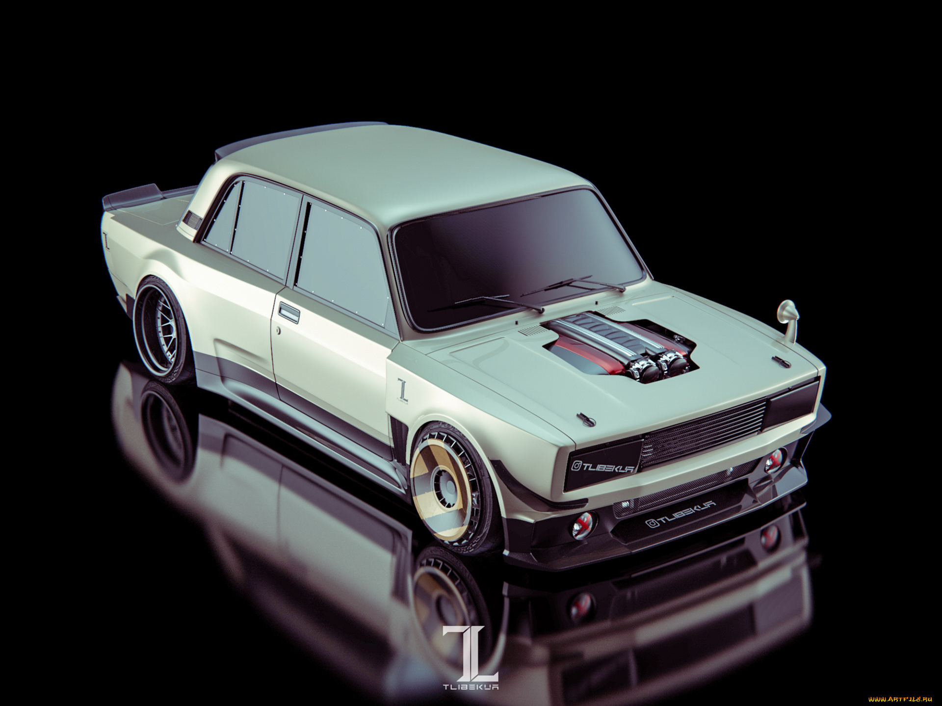 автомобили, 3д, 5