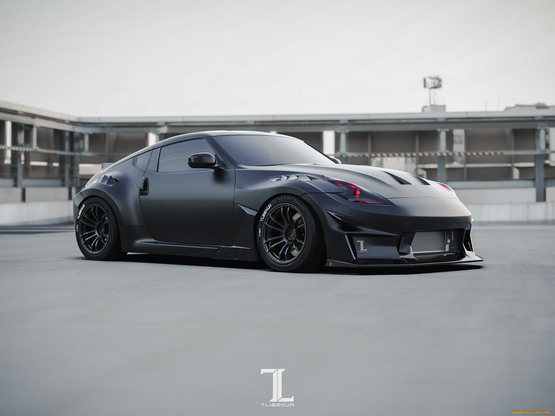 автомобили, 3д, nissan