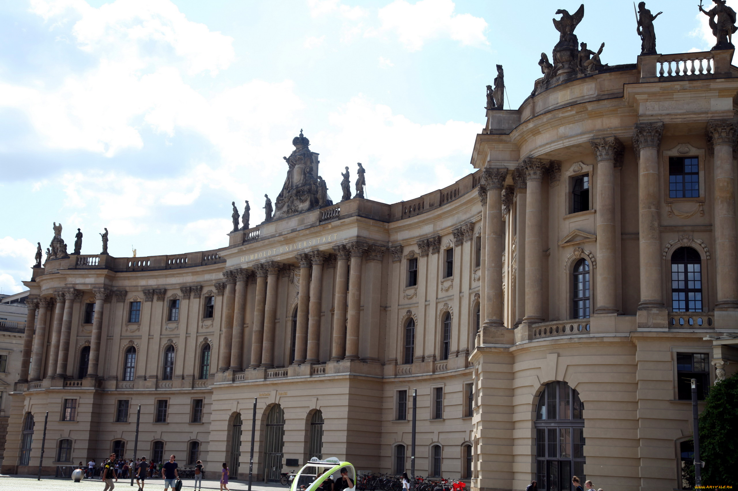 города, берлин, , германия, университет