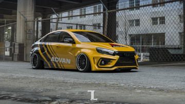 Картинка автомобили 3д lada