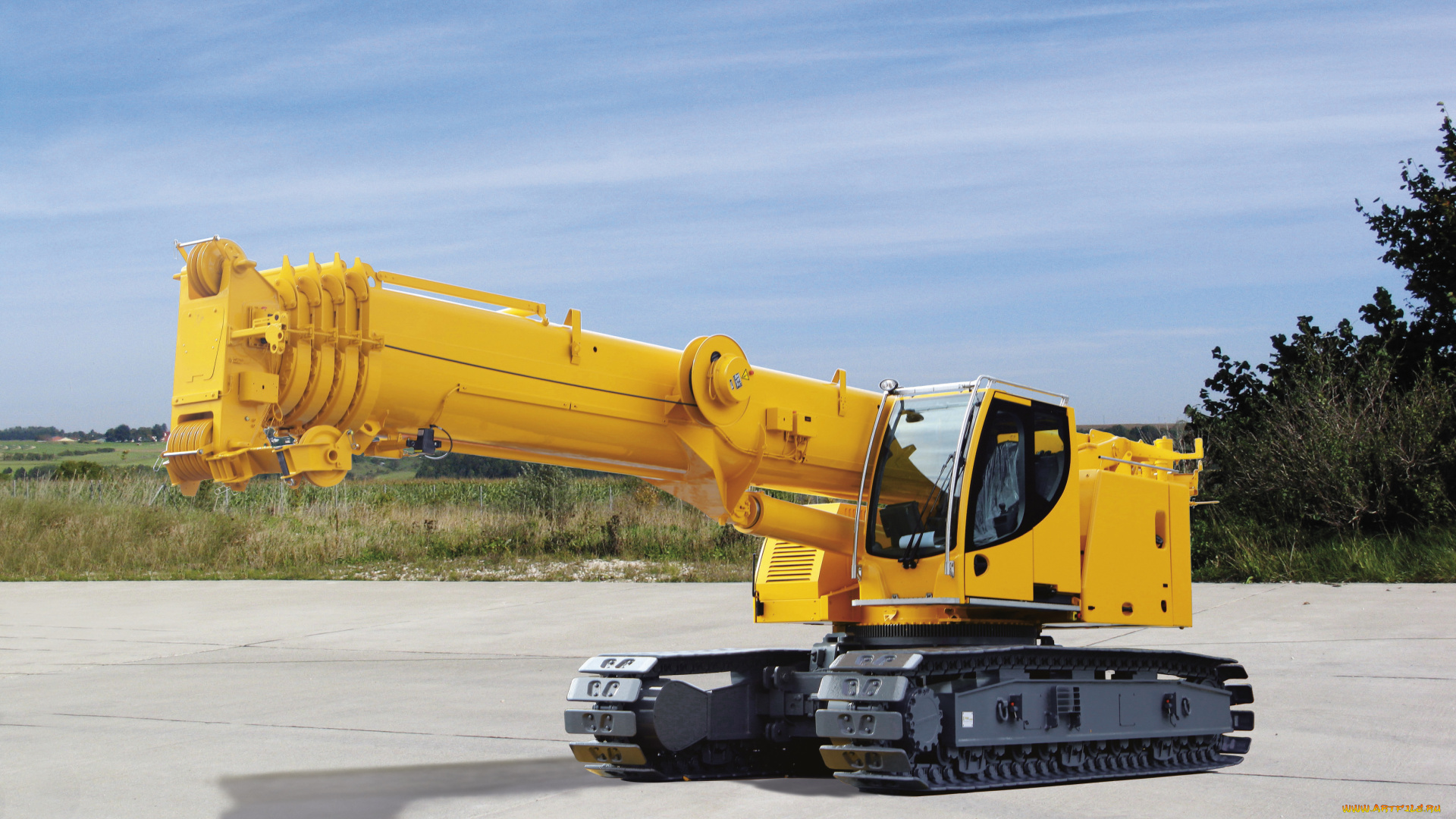 техника, краны, liebherr