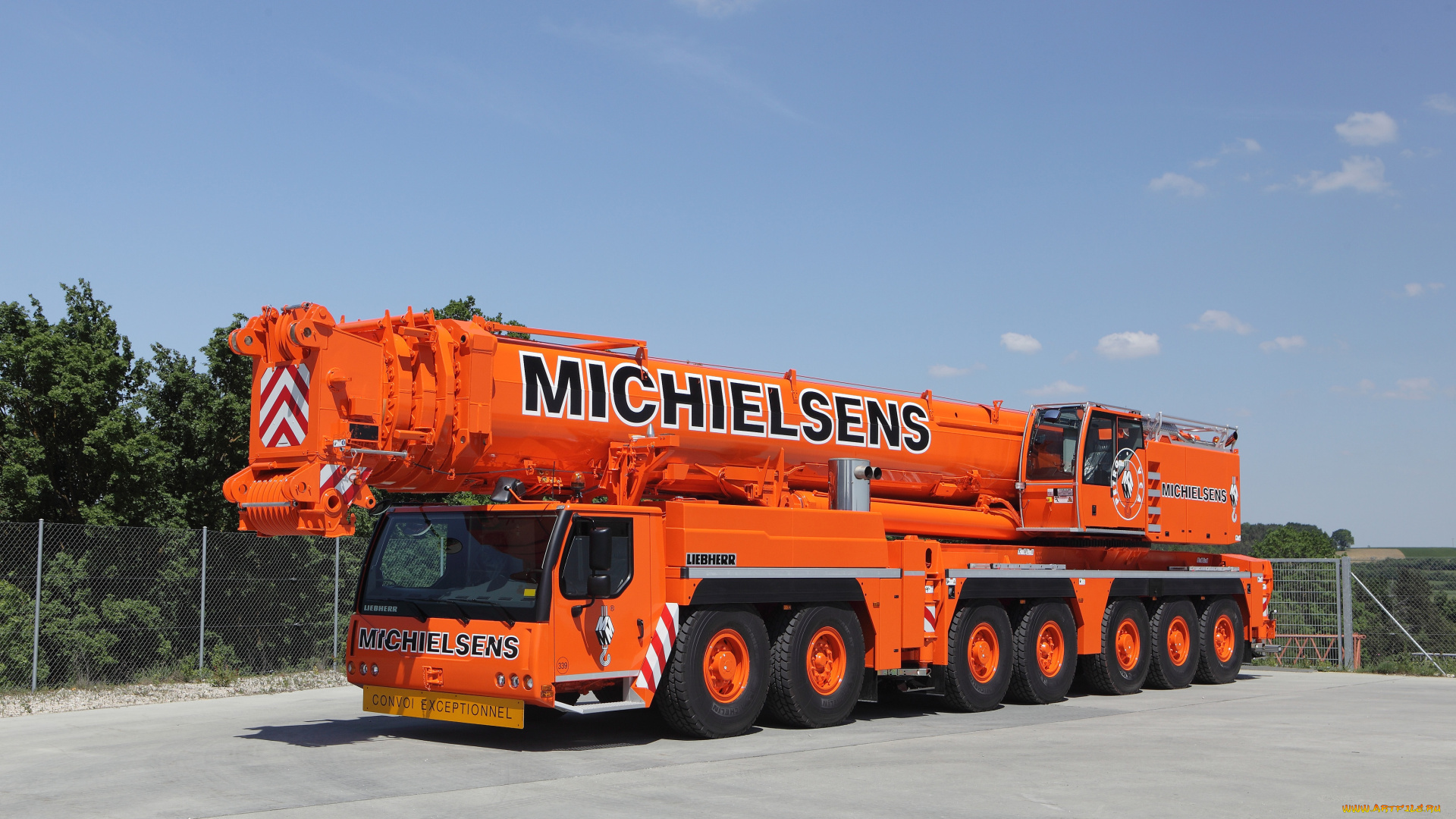 техника, краны, liebherr