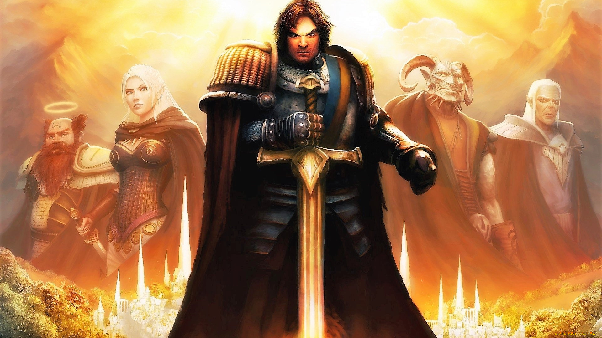 видео, игры, age, of, wonders, iii, персонажи