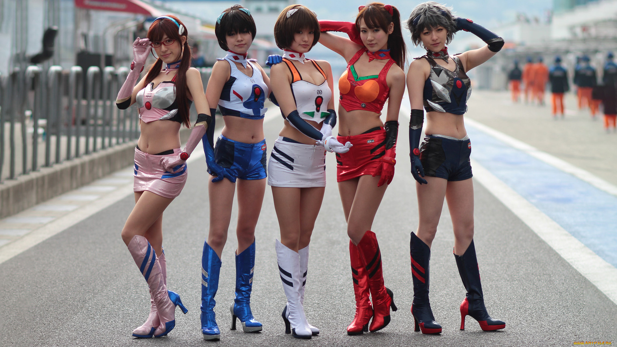 девушки, -, креатив, , косплей, красотки