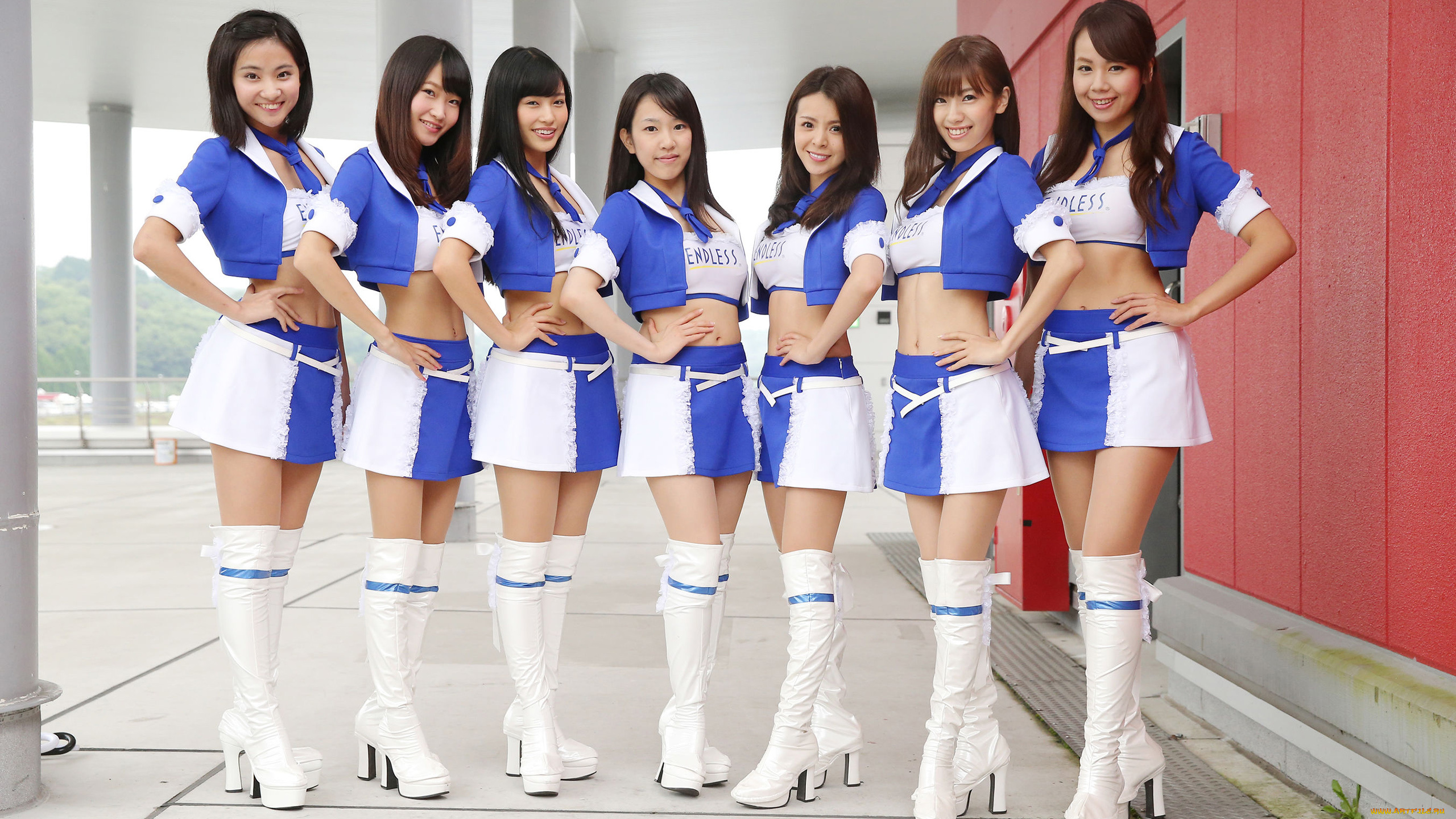 девушки, -, азиатки, красотки