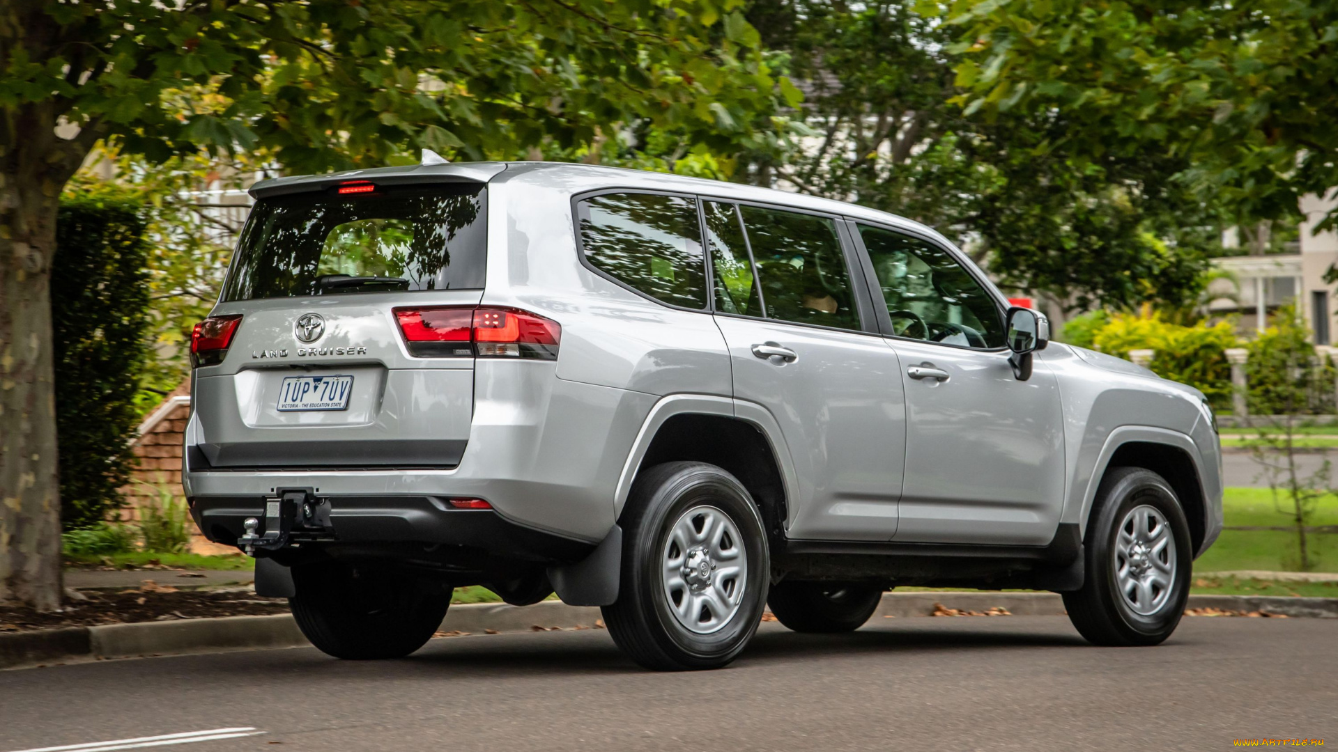 2022, toyota, landcruiser, 300, gx, автомобили, toyota, land, cruiser, 300, gx, вид, сзади, джип