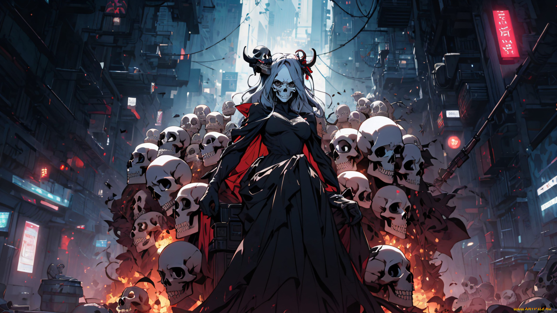 фэнтези, нежить, нейросети, графика, нейроарт, ai, art, нейронные, сети, рисунки, нейро, искусство