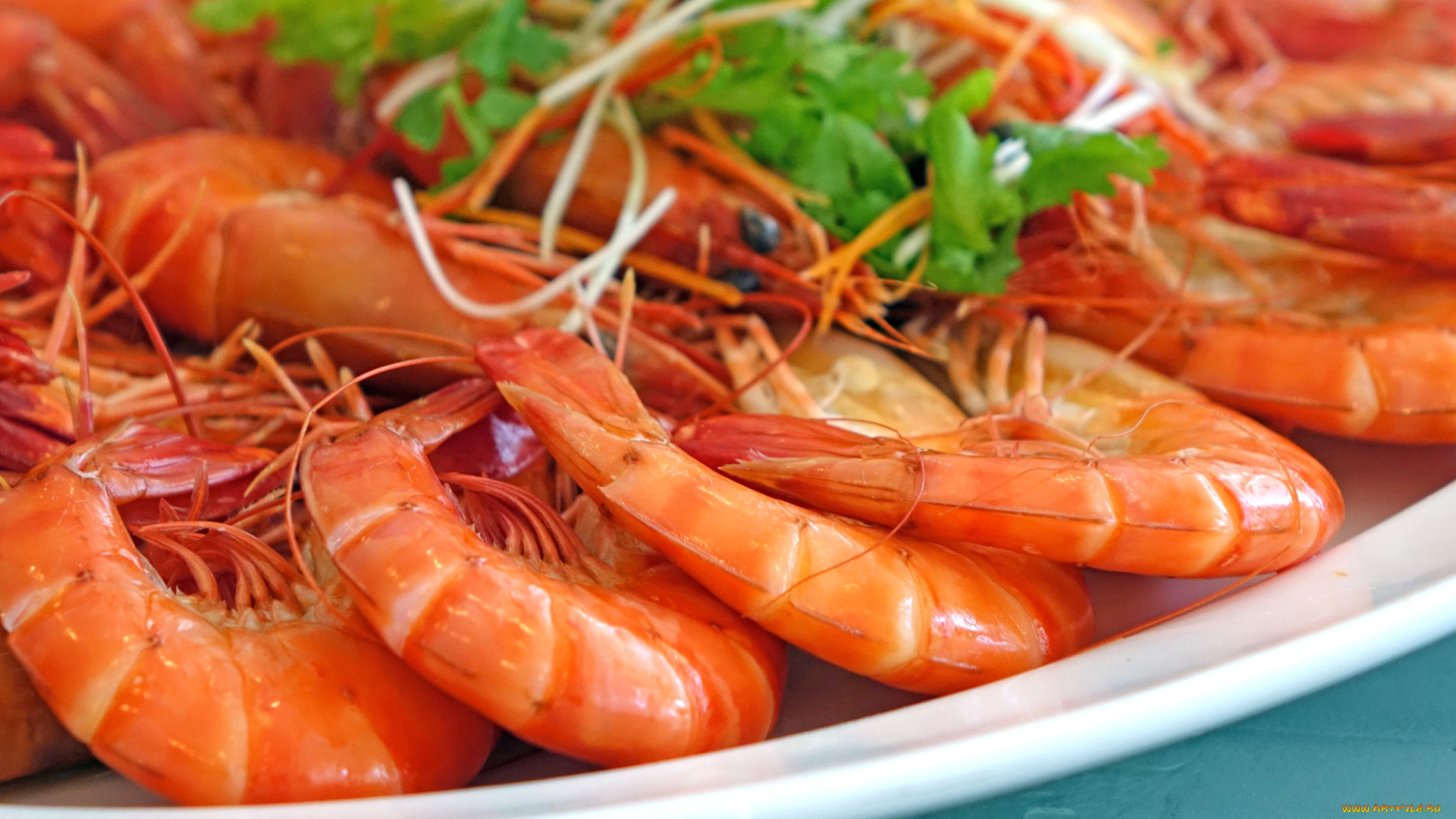 еда, рыбные, блюда, , с, морепродуктами, креветки, макро