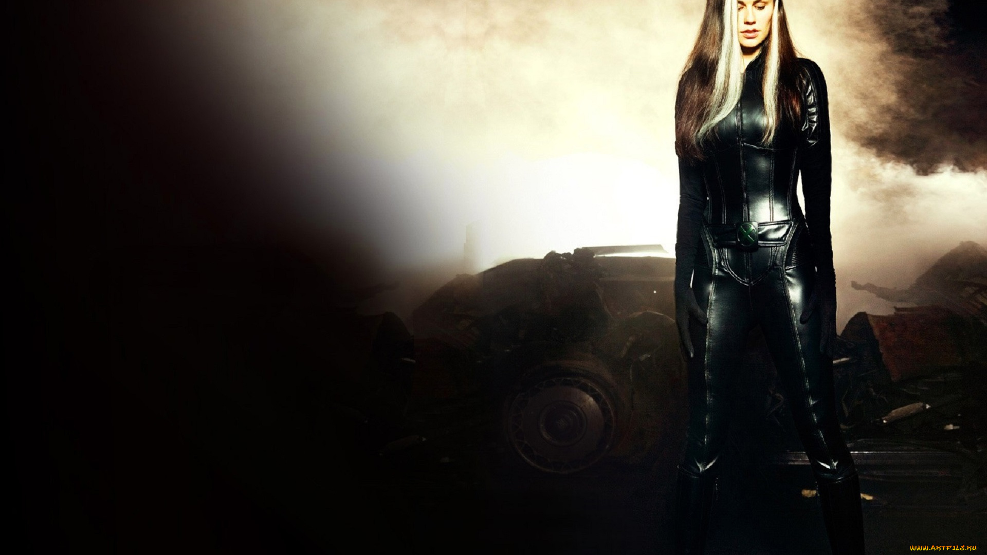 кино, фильмы, x-men, 3, девушка, костюм, транспорт