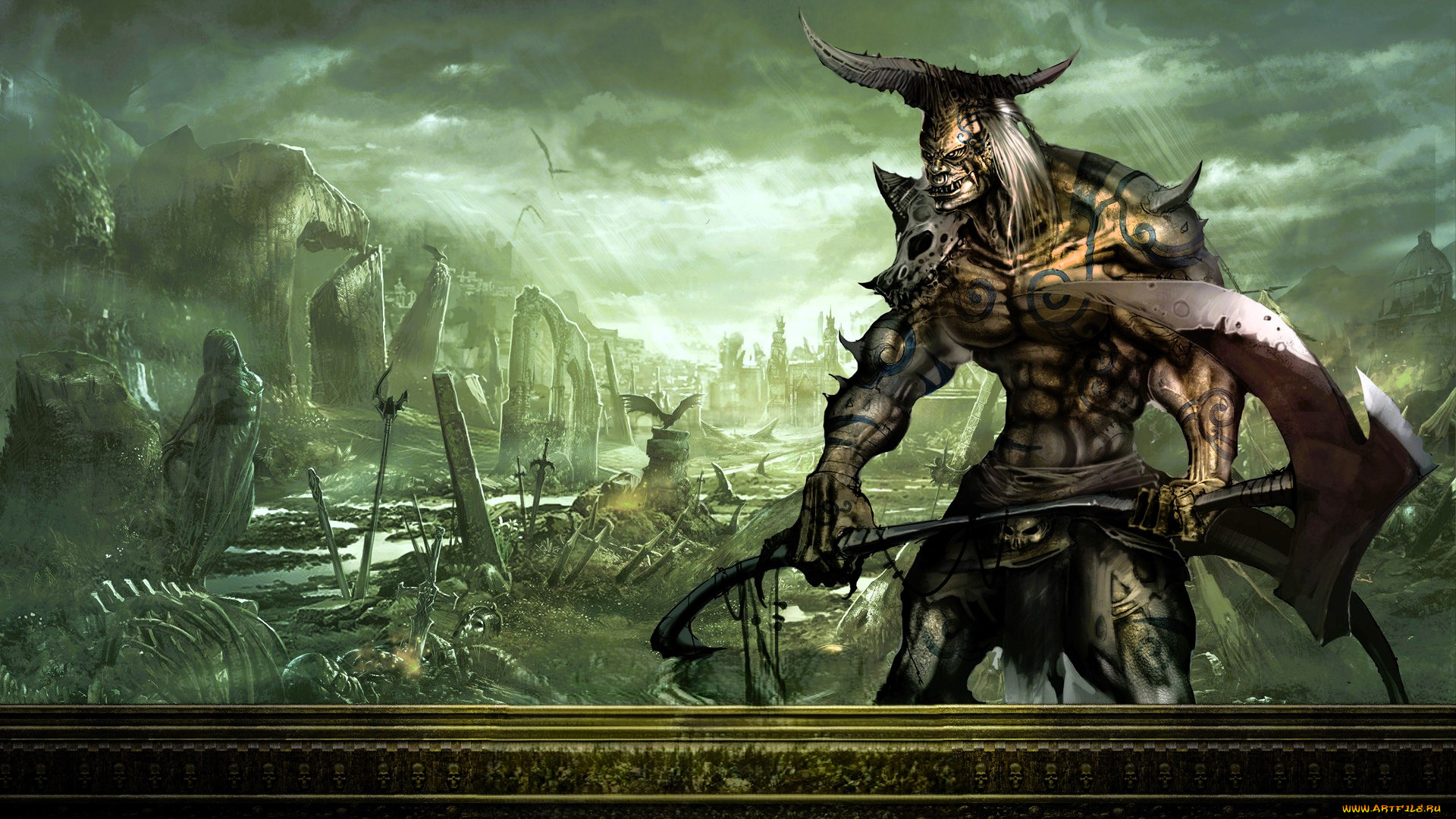 видео, игры, mummy, online, нежить, коса, развалины