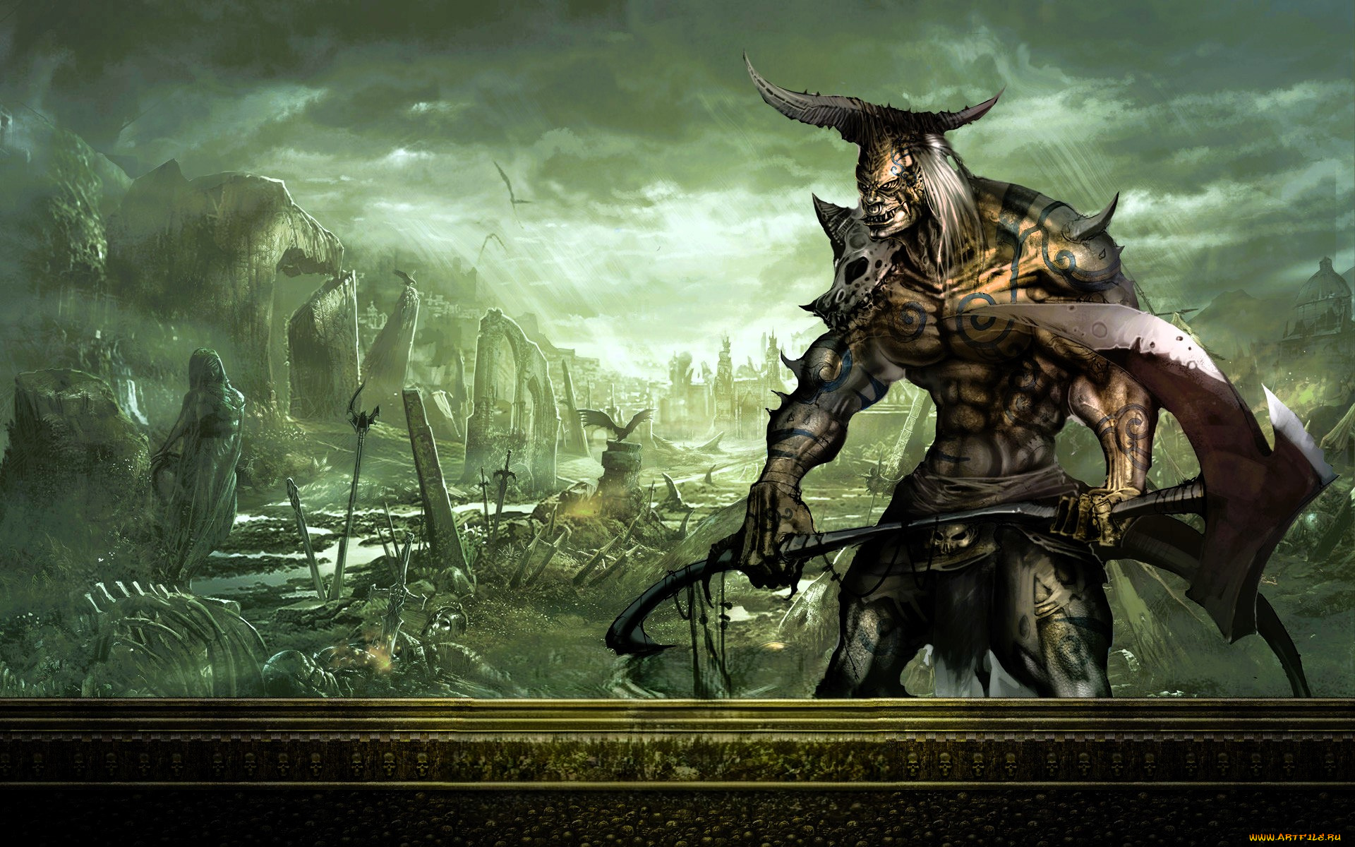 видео, игры, mummy, online, нежить, коса, развалины