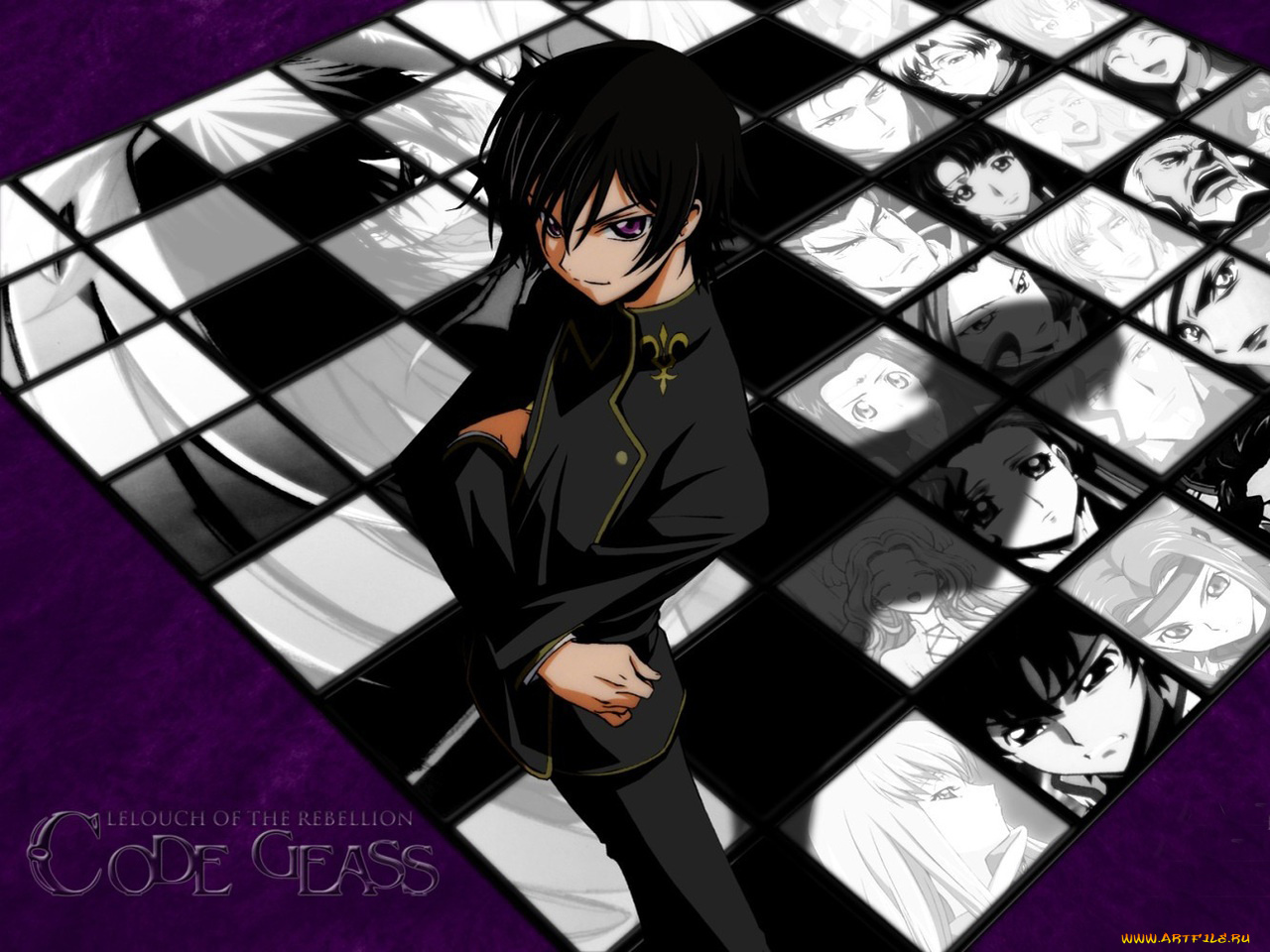 аниме, code, geass