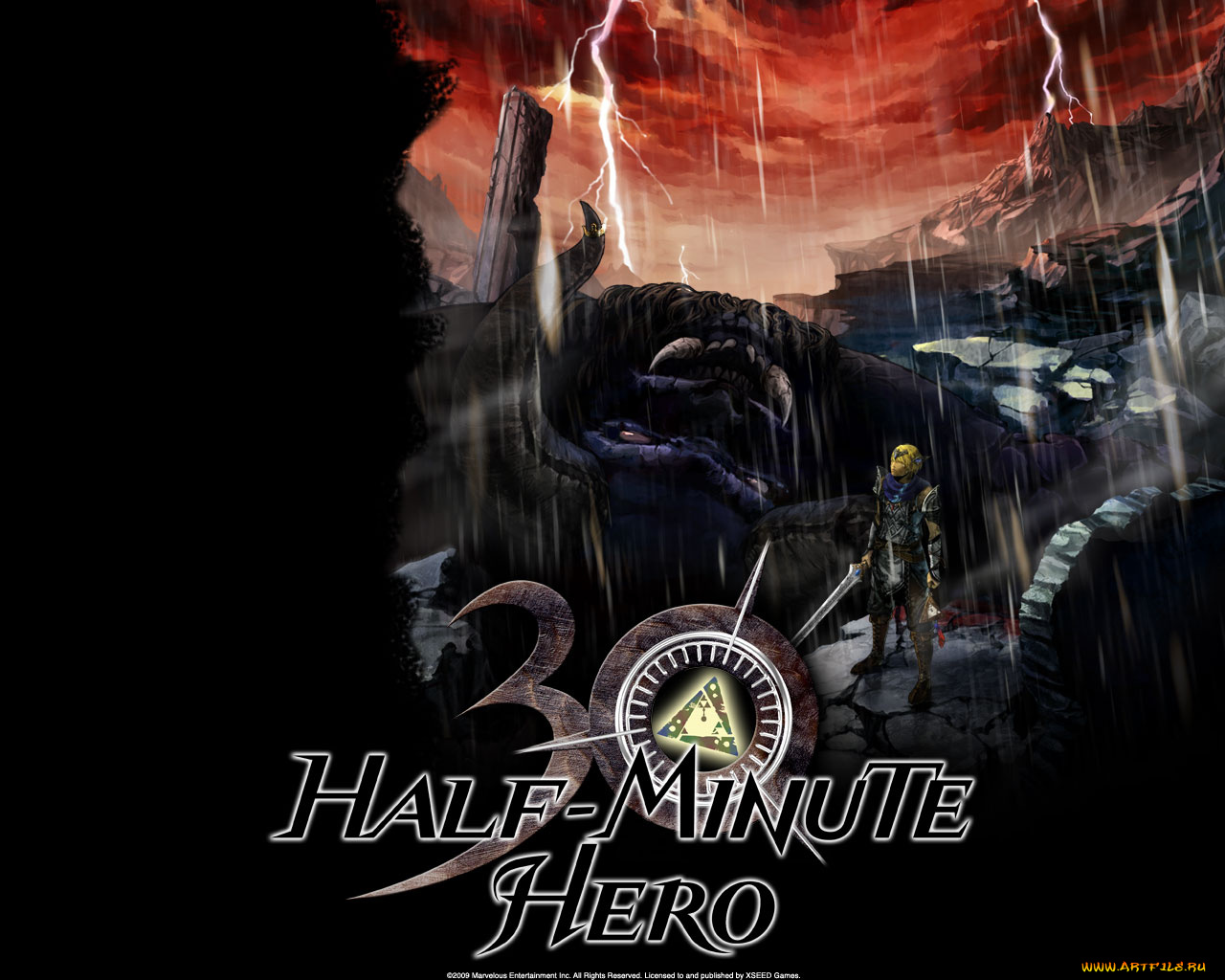 half, minute, hero, видео, игры