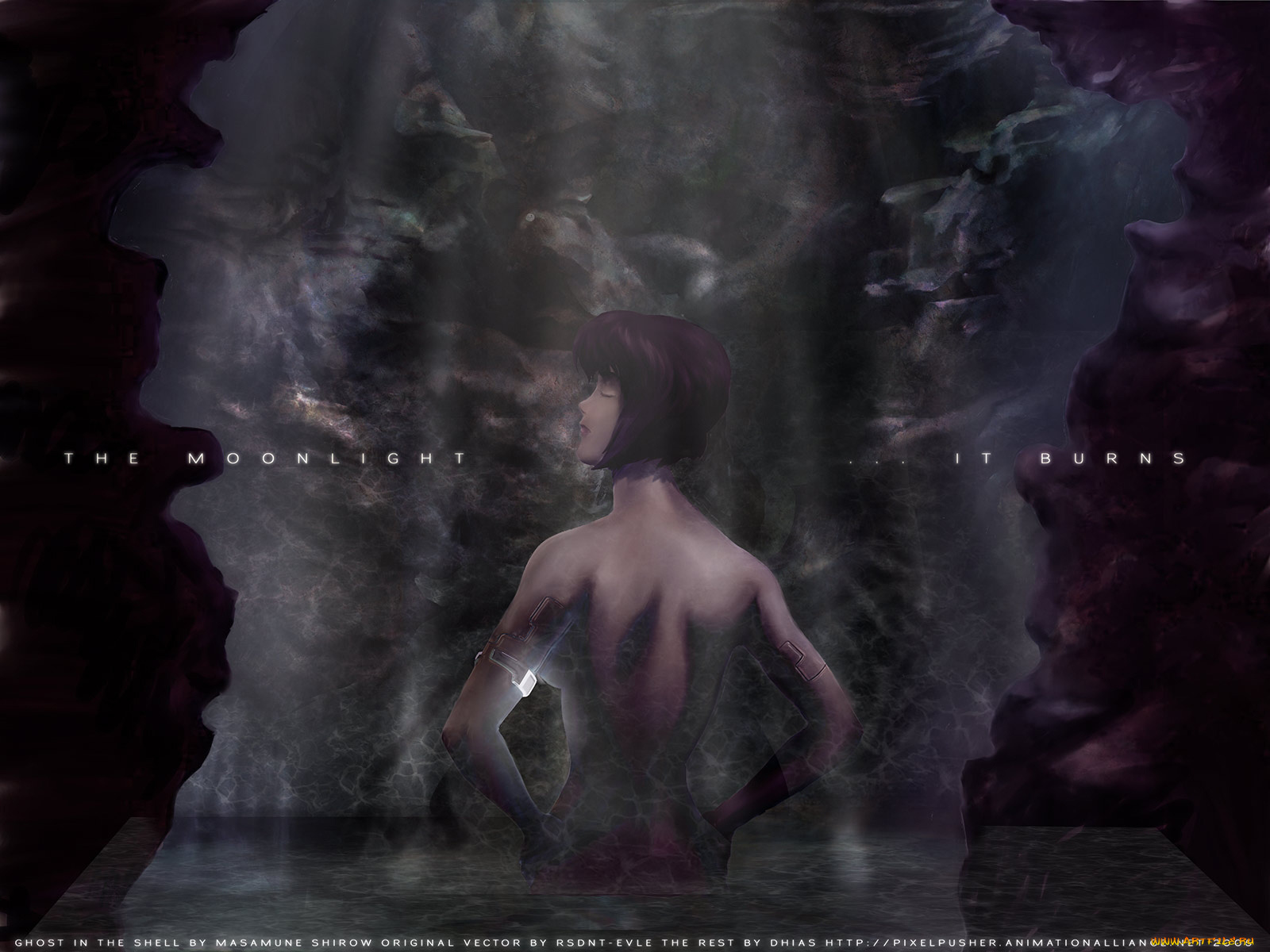 аниме, ghost, in, the, shell