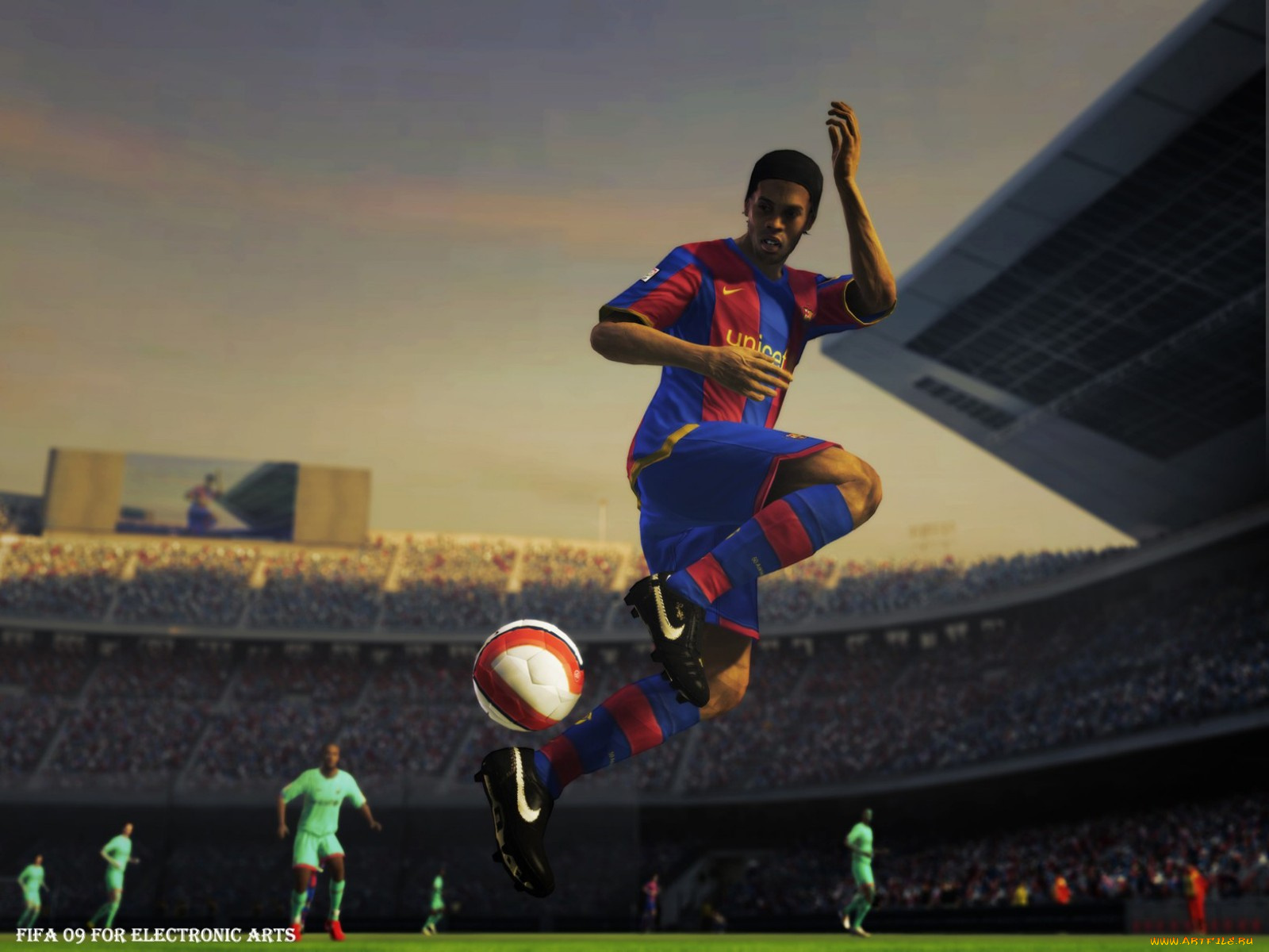 видео, игры, fifa, 09