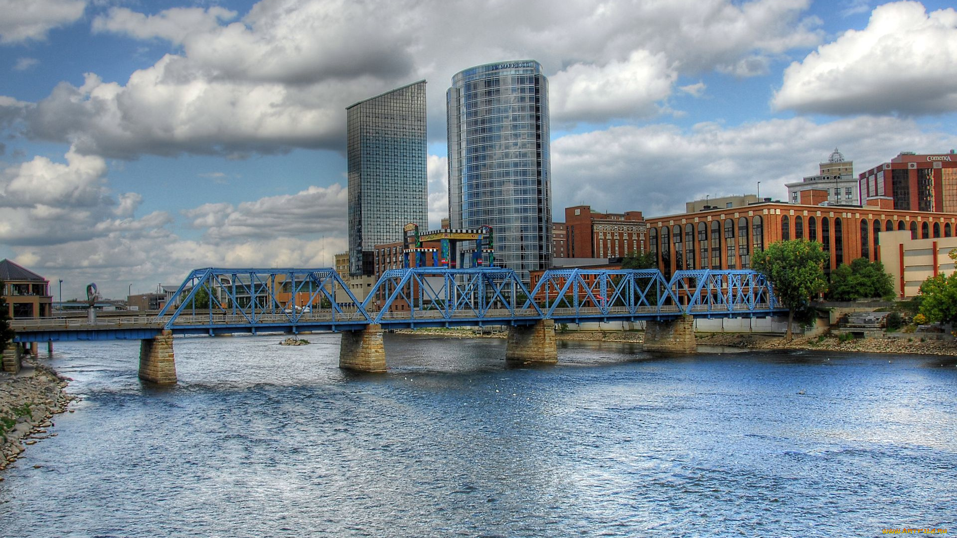 города, мосты