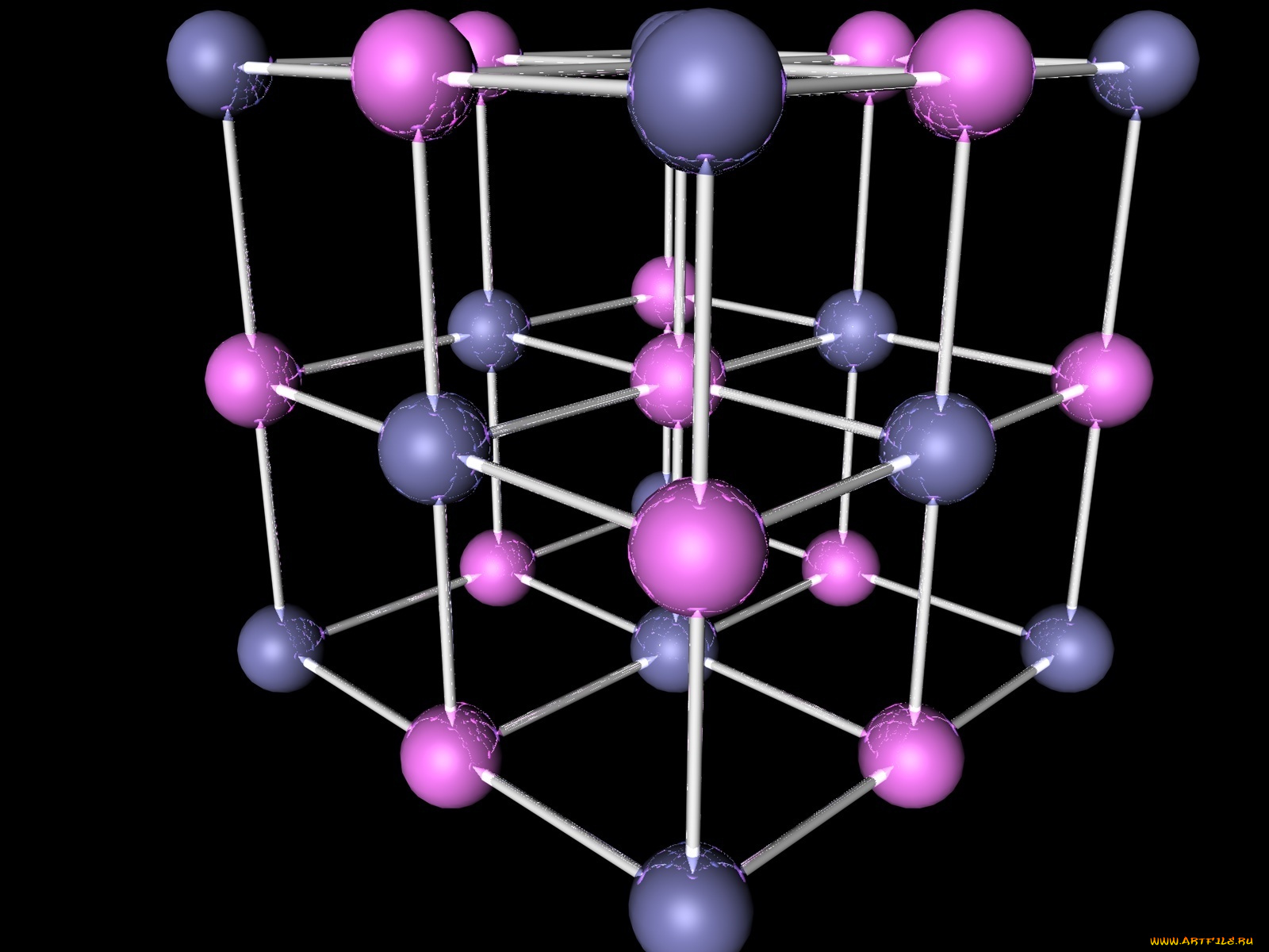 3д, графика, modeling, моделирование, атом