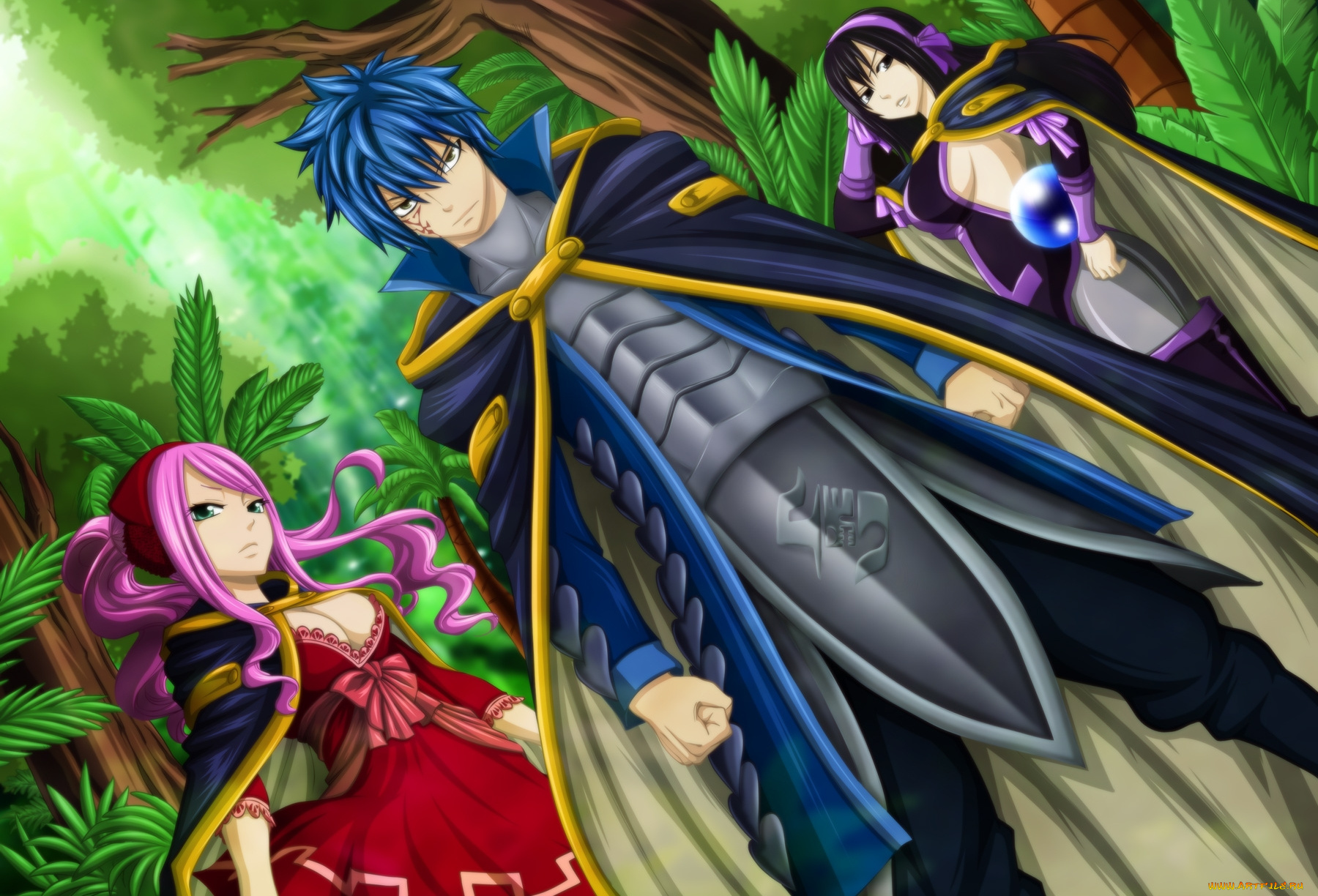 аниме, fairy, tail, jellal, fernandes, ultear, milkovichmeredy