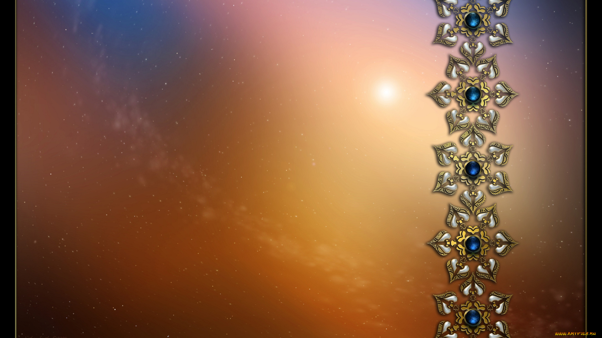 3д, графика, fractal, фракталы, узор, цвета