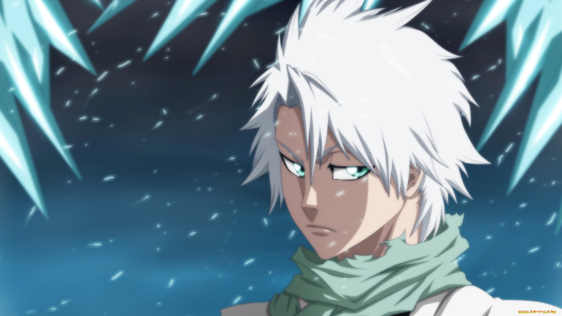 hitsugaya, toushirou, аниме, bleach