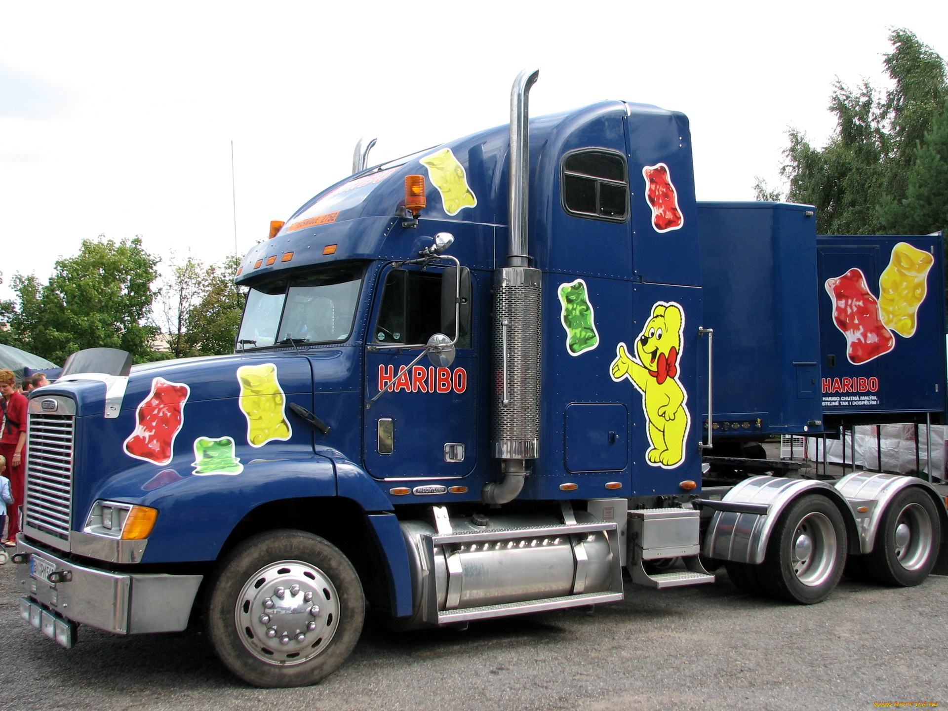 автомобили, freightliner, тягач