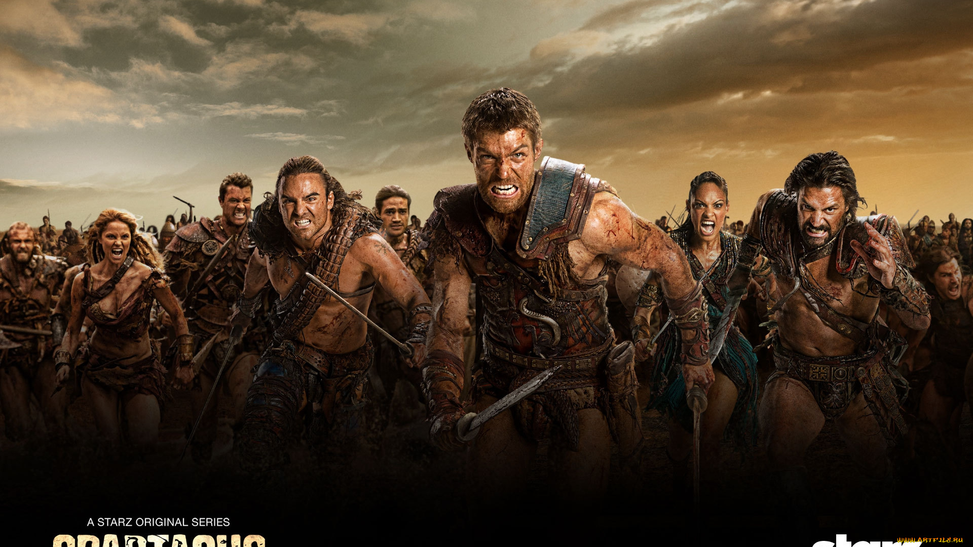 spartacus, кино, фильмы, war, of, the, damned, спартак