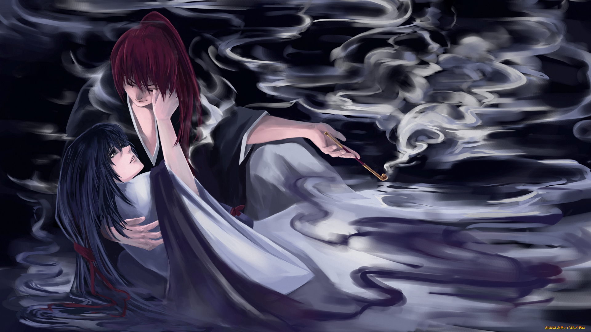 аниме, rurouni, kenshin, kenshin, himura