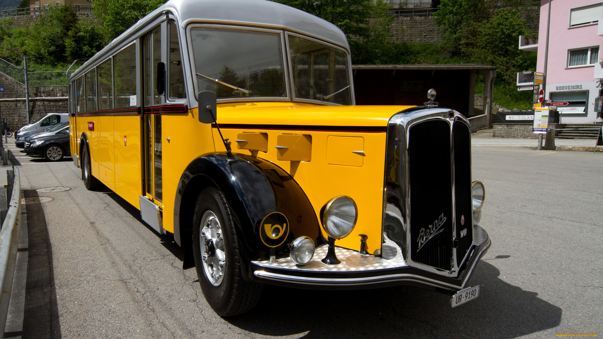 автомобили, автобусы, автобус, улица