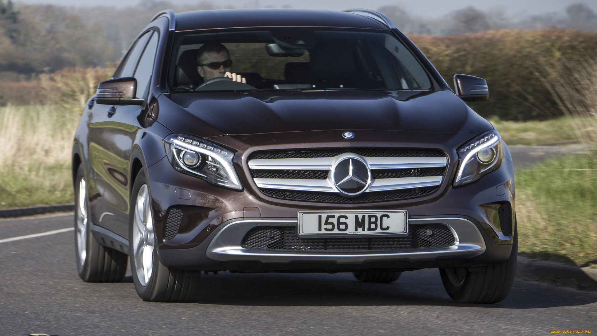 автомобили, mercedes-benz, uk-spec, cdi, темный, 2014, x156, gla, 200