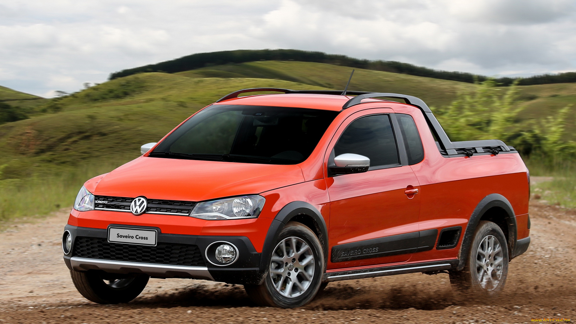 автомобили, volkswagen, красный, 2013, cross, saveiro