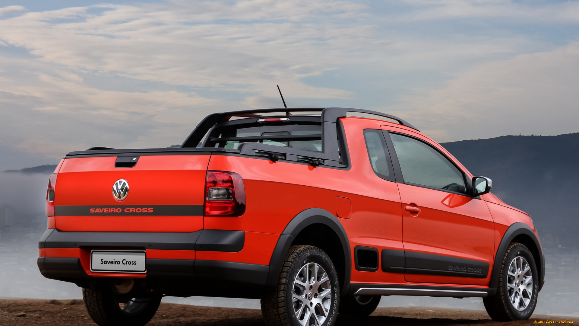 автомобили, volkswagen, красный, 2013, cross, saveiro