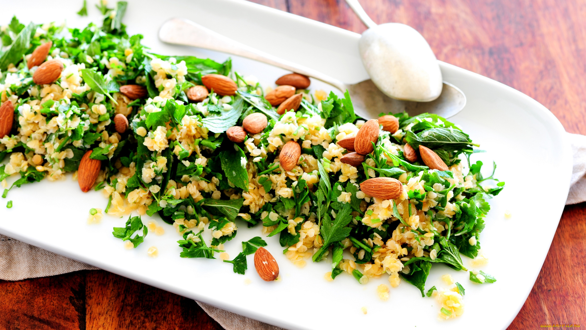 еда, салаты, , закуски, творог, салат, зелень, орехи